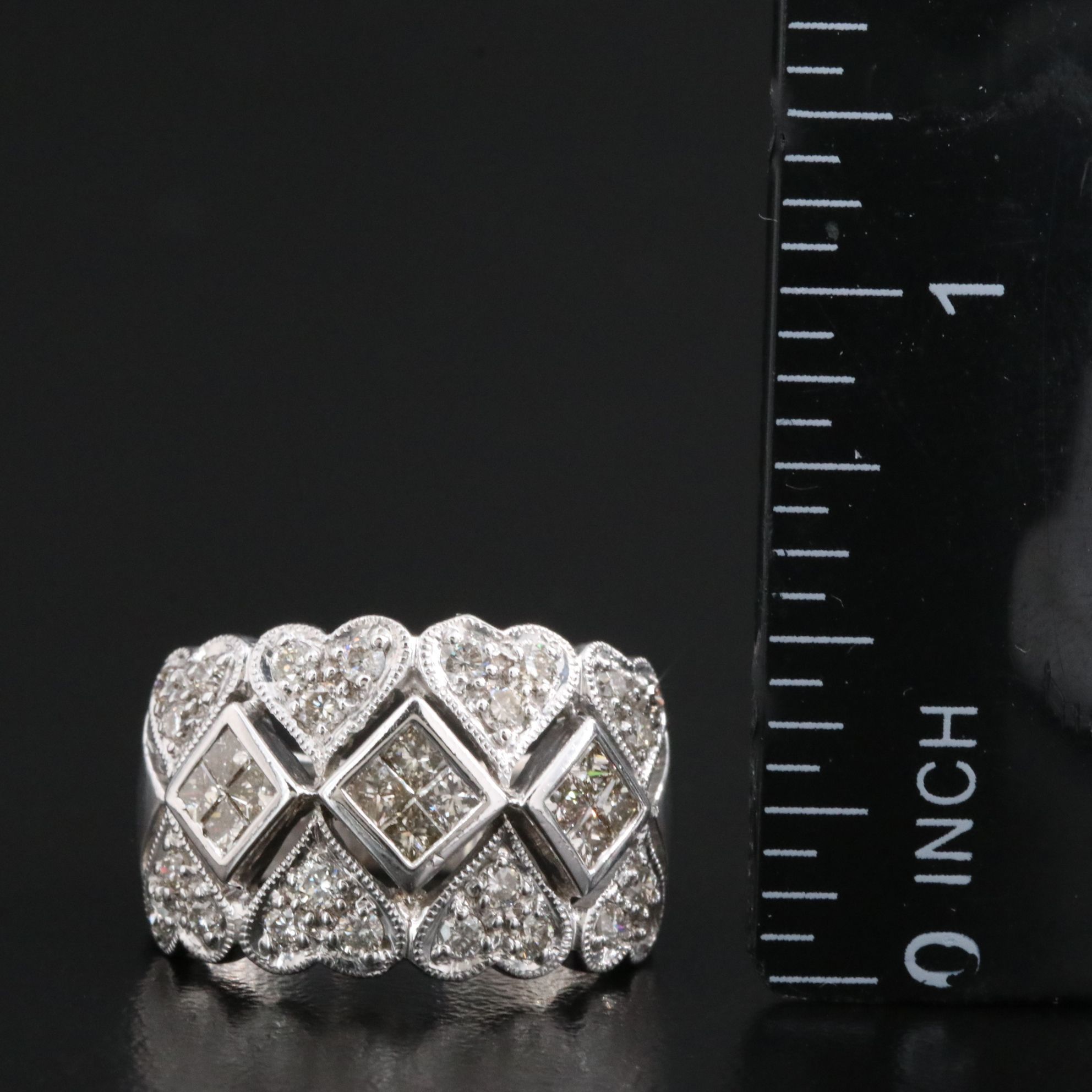 14K 0.83 CTW Diamond Ring