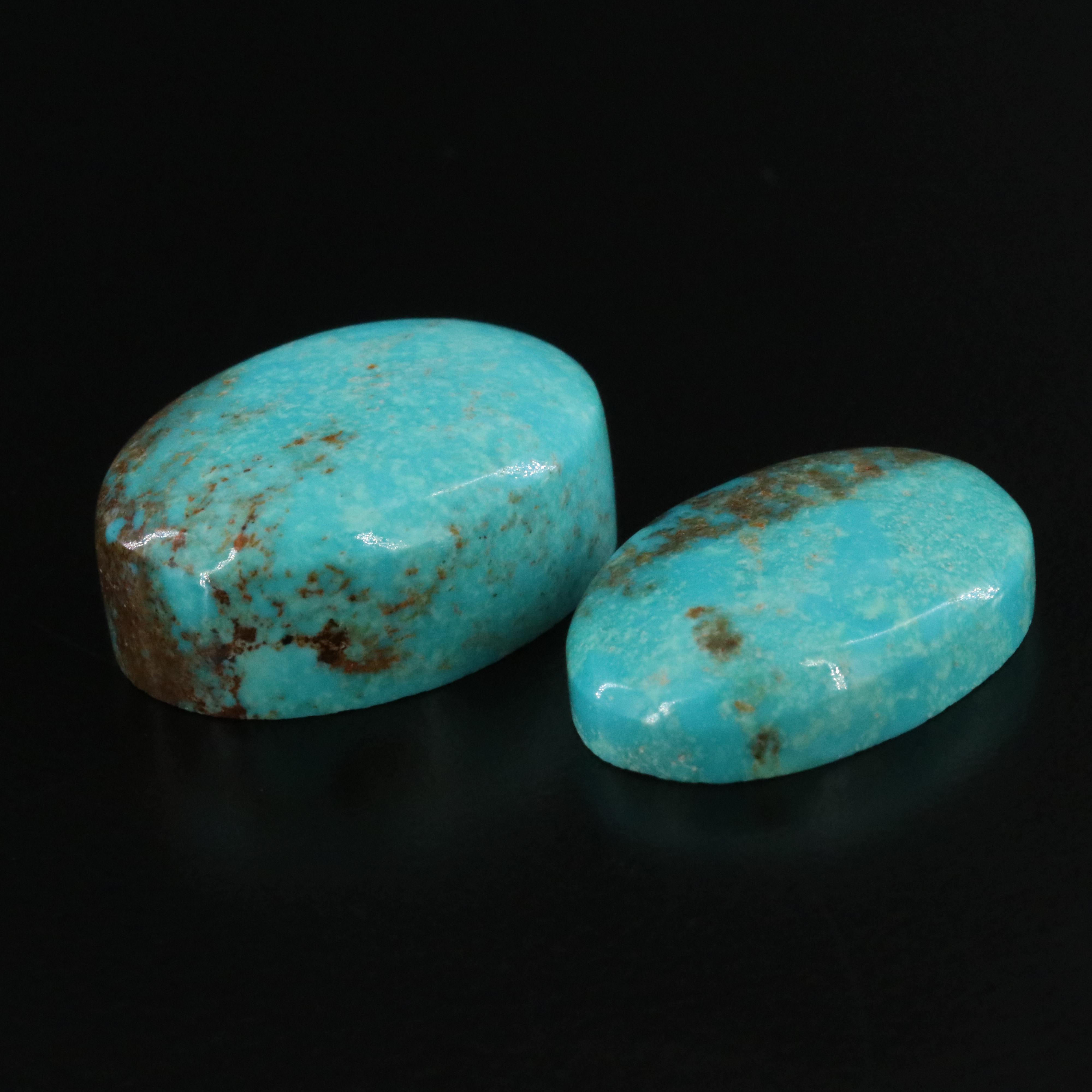 Loose 170.42 CTW Turquoise Cabochons