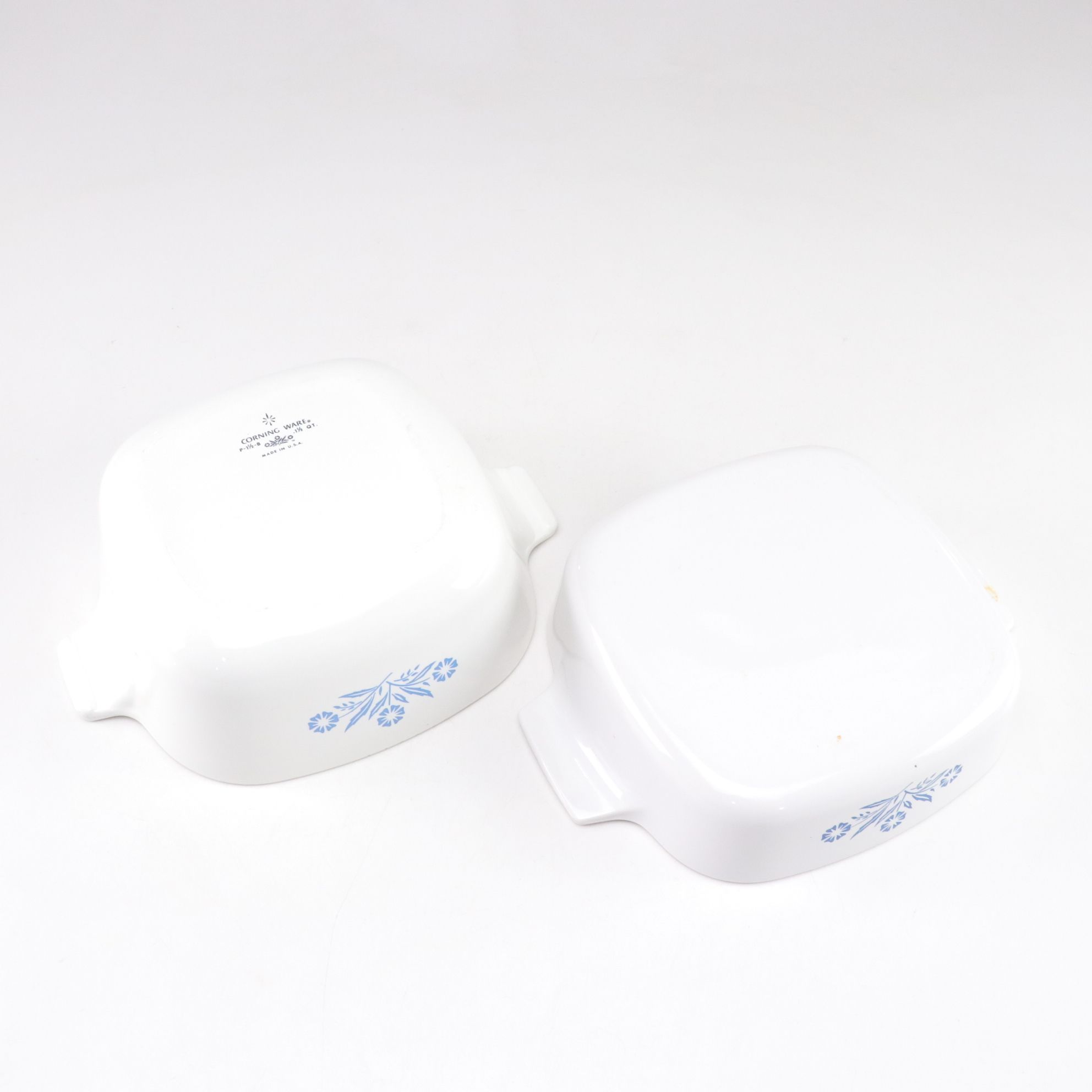 Corning Ware "Blue Cornflower" Casserole Dishes and Bakeware