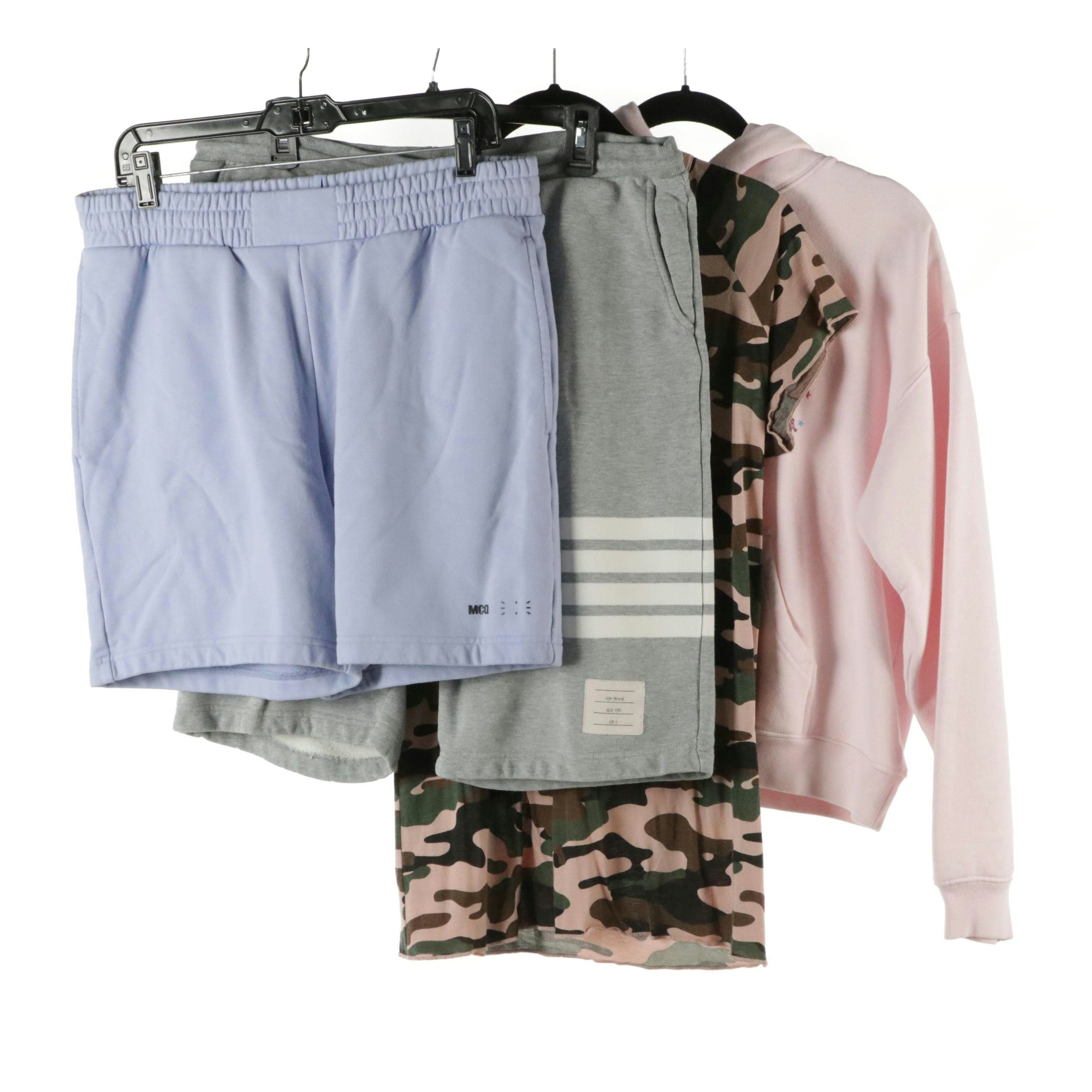 McQ Alexander McQueen and Thom Brown Athletic Shorts, Nili Lotan T-Shirt & More