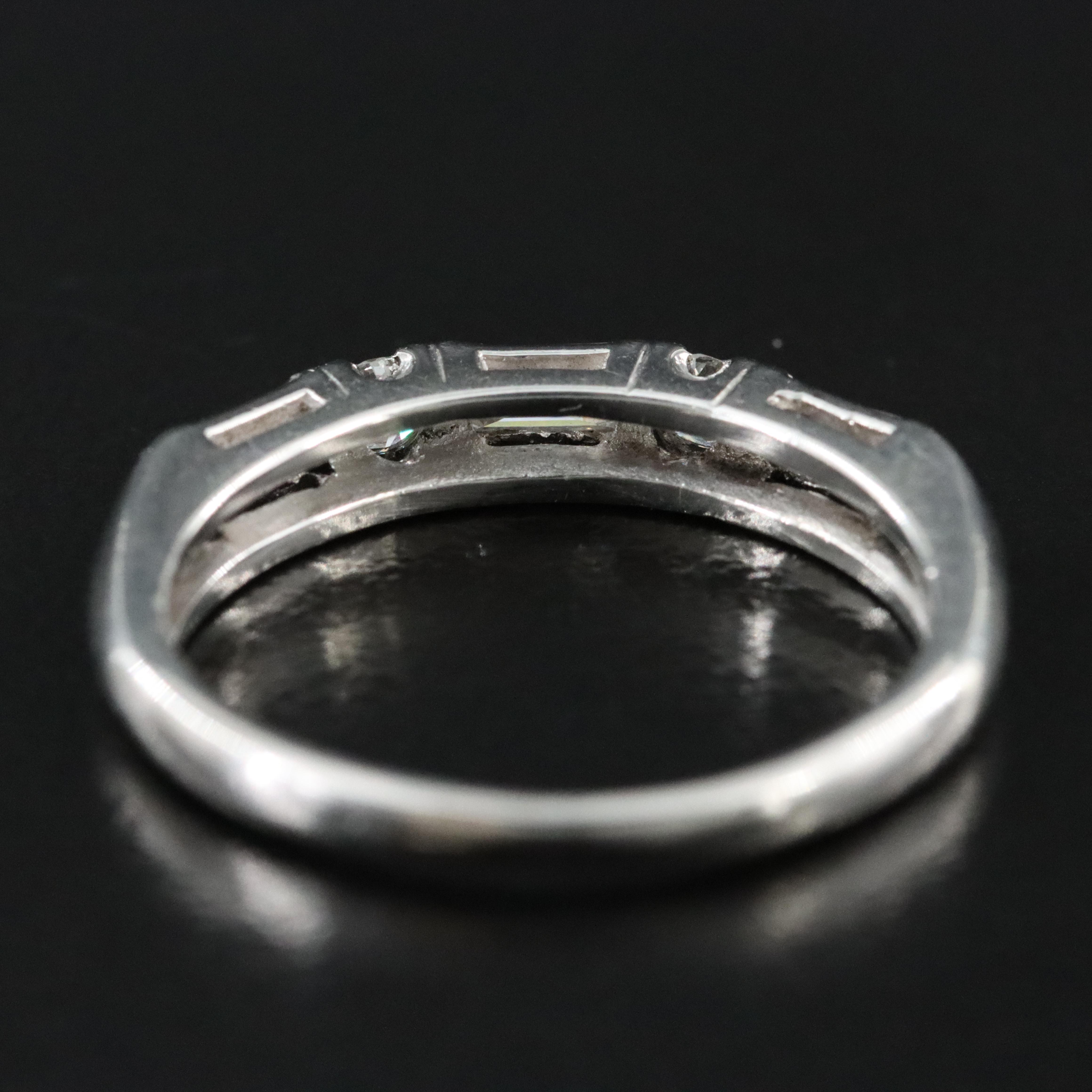Platinum 0.46 CTW Diamond Ring