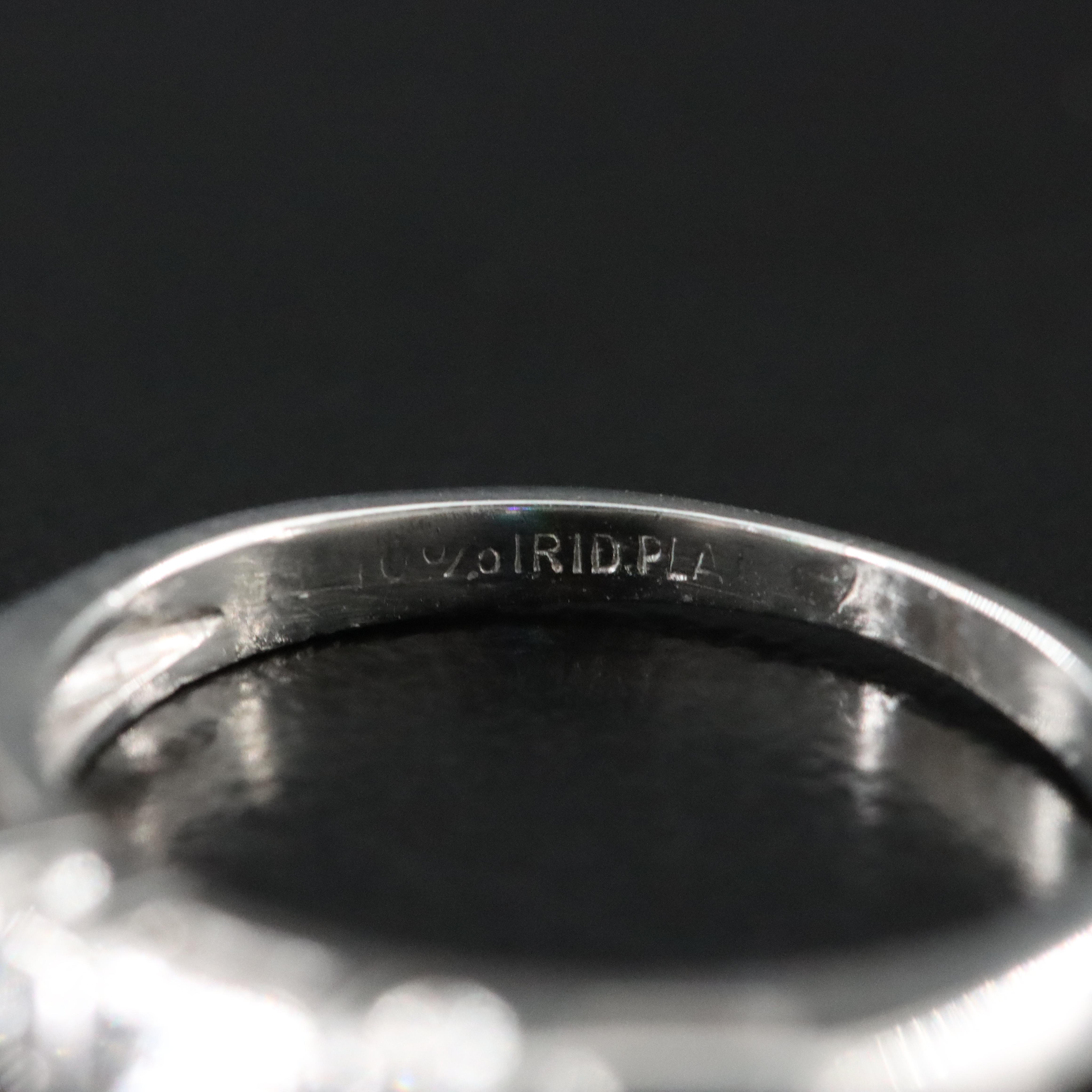 Platinum 0.46 CTW Diamond Ring