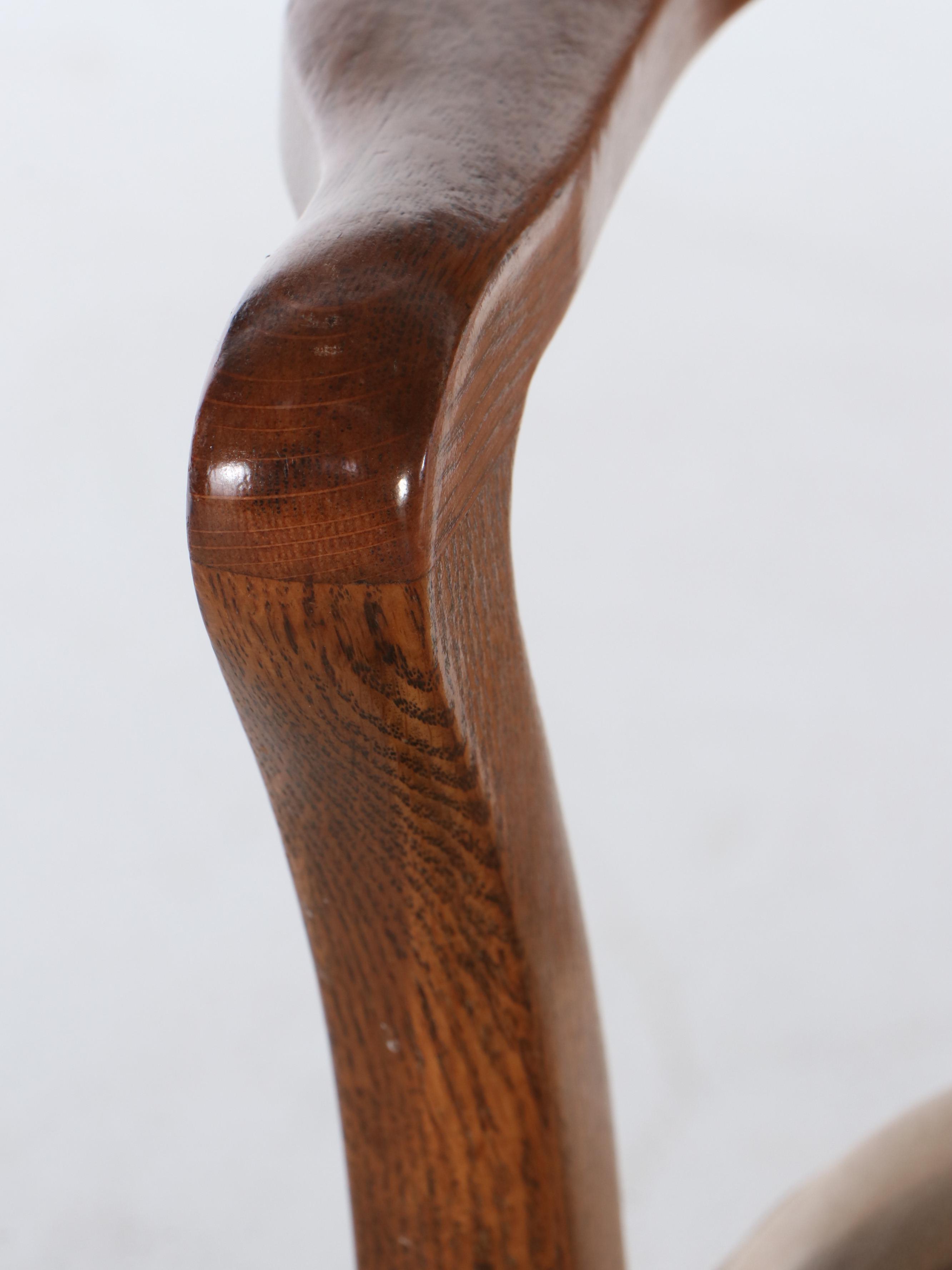 Arts & Crafts Style Oak Armchair