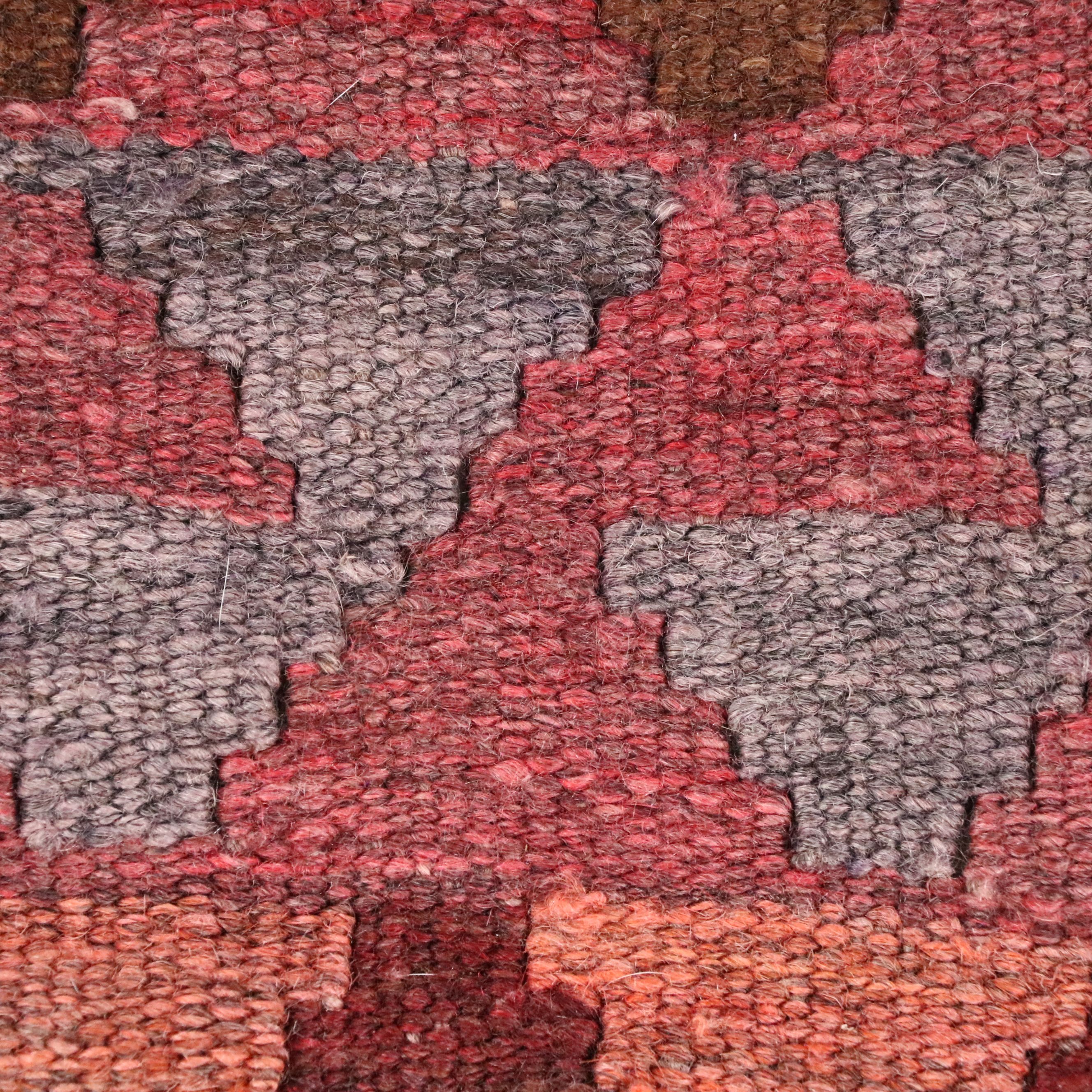 4'9 x 7'7 Handwoven Turkish Kilim Area Rug