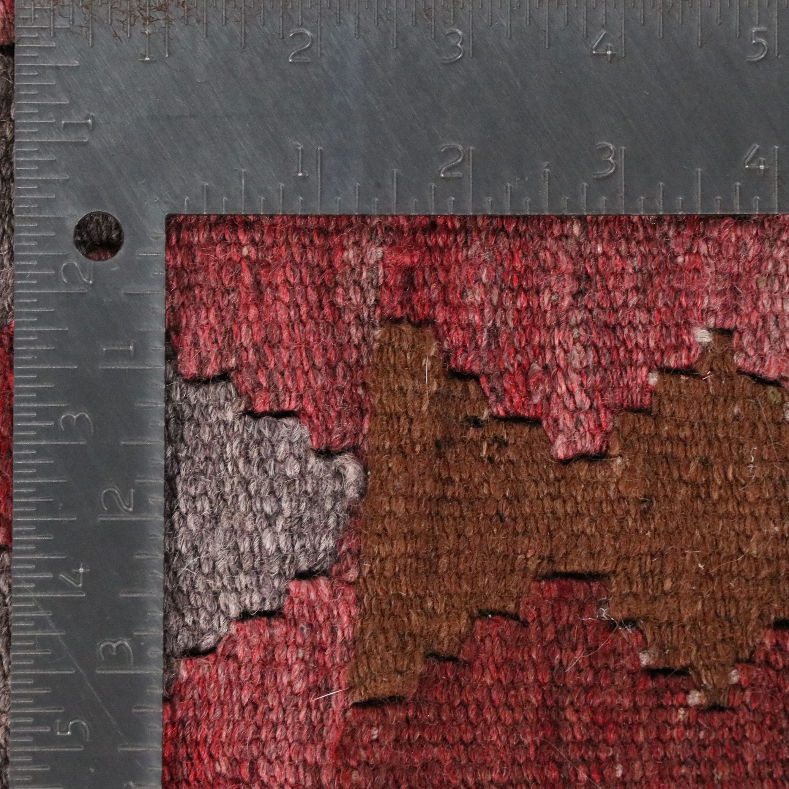 4'9 x 7'7 Handwoven Turkish Kilim Area Rug