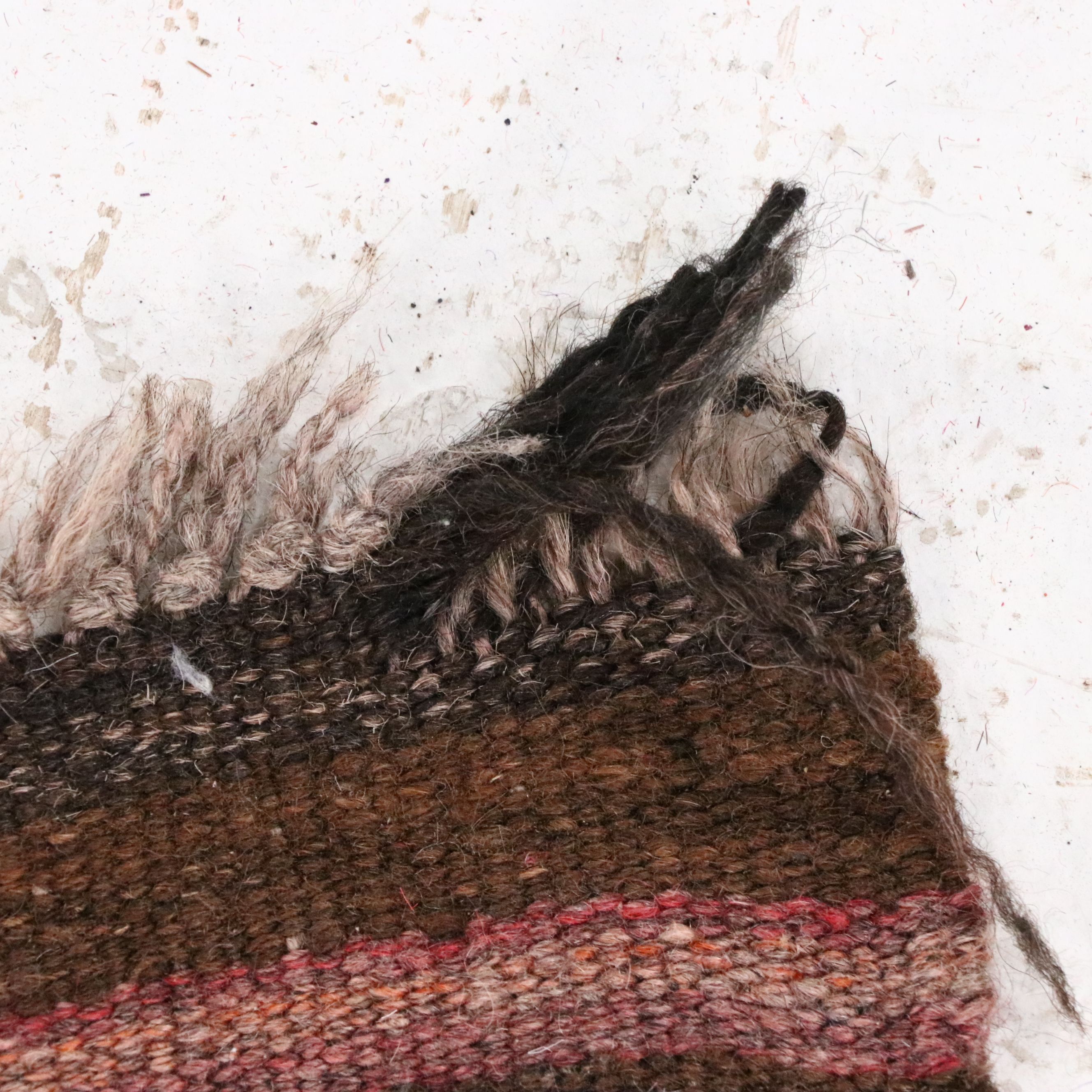 4'9 x 7'7 Handwoven Turkish Kilim Area Rug