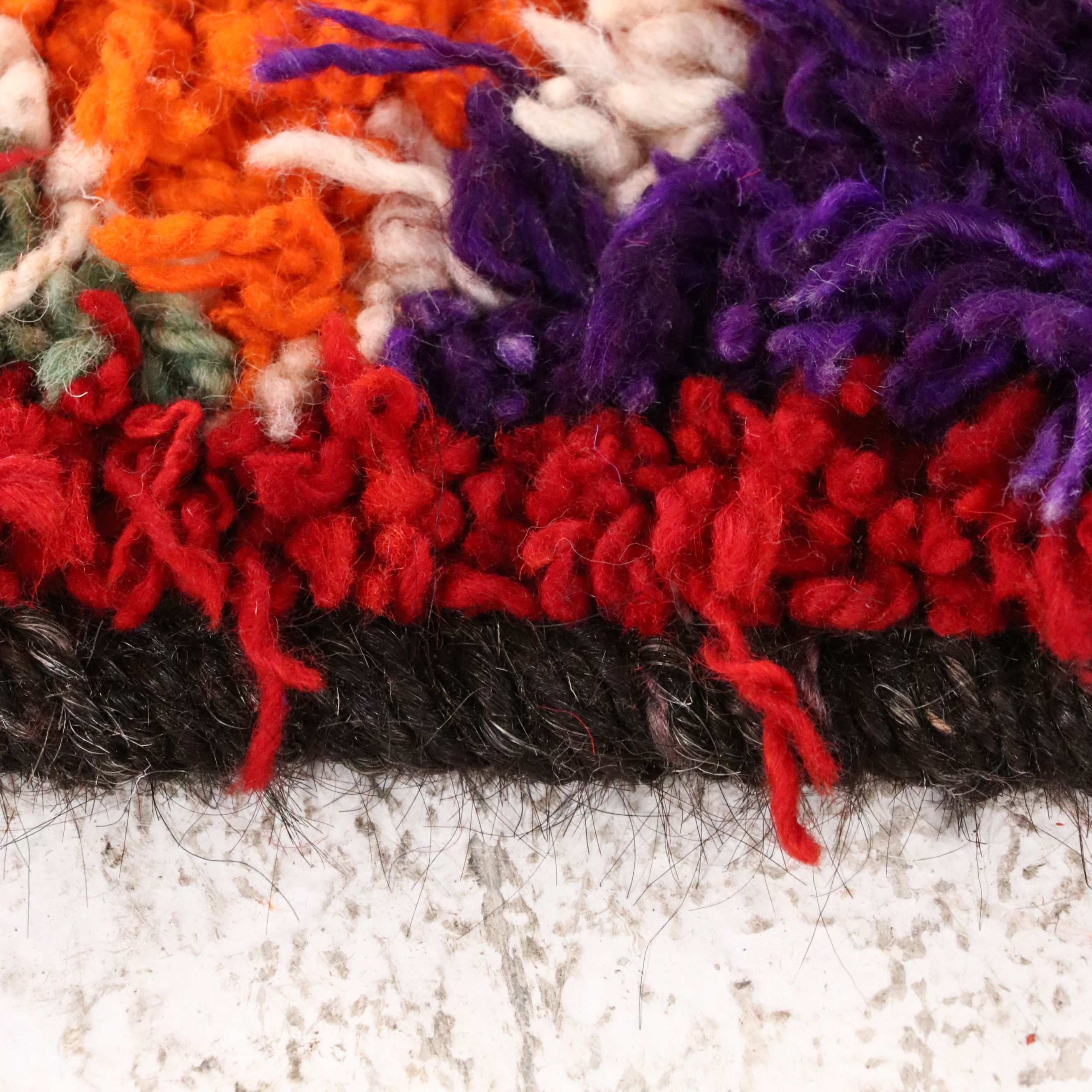 3' x 10'2 Hand-Knotted Moroccan Berber Long Rug