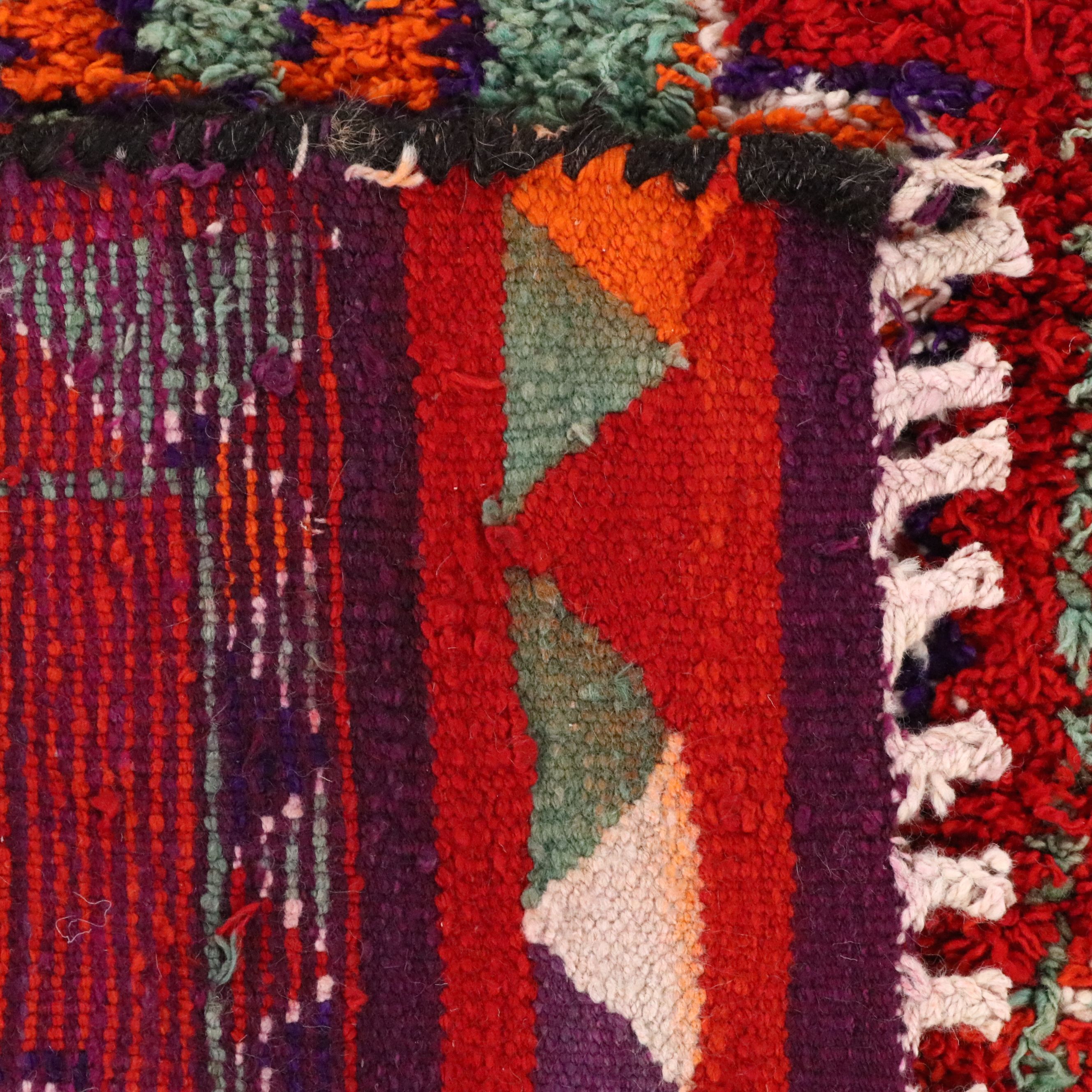 3' x 10'2 Hand-Knotted Moroccan Berber Long Rug