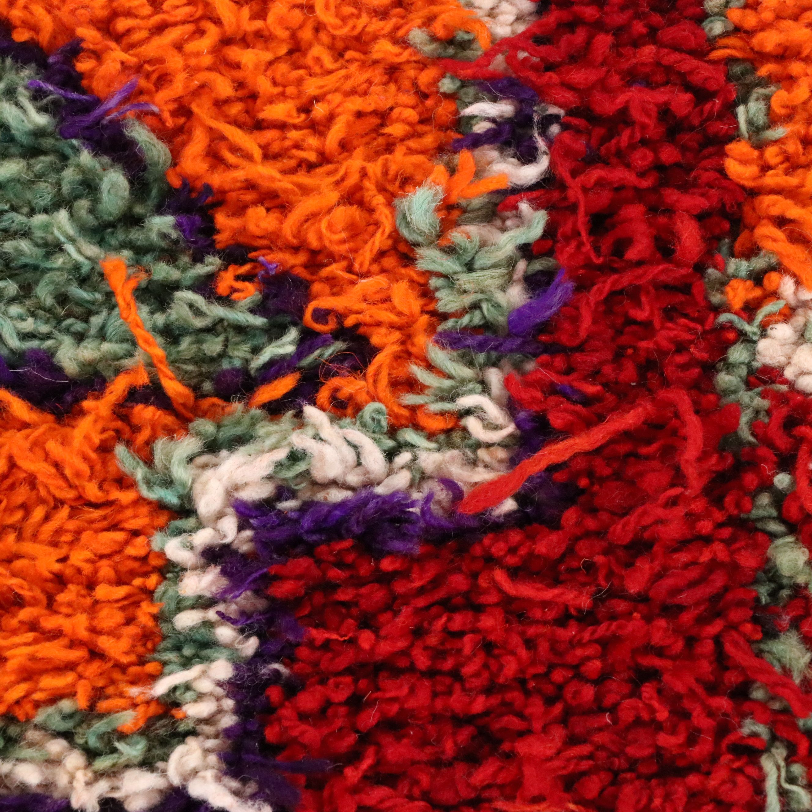 3' x 10'2 Hand-Knotted Moroccan Berber Long Rug