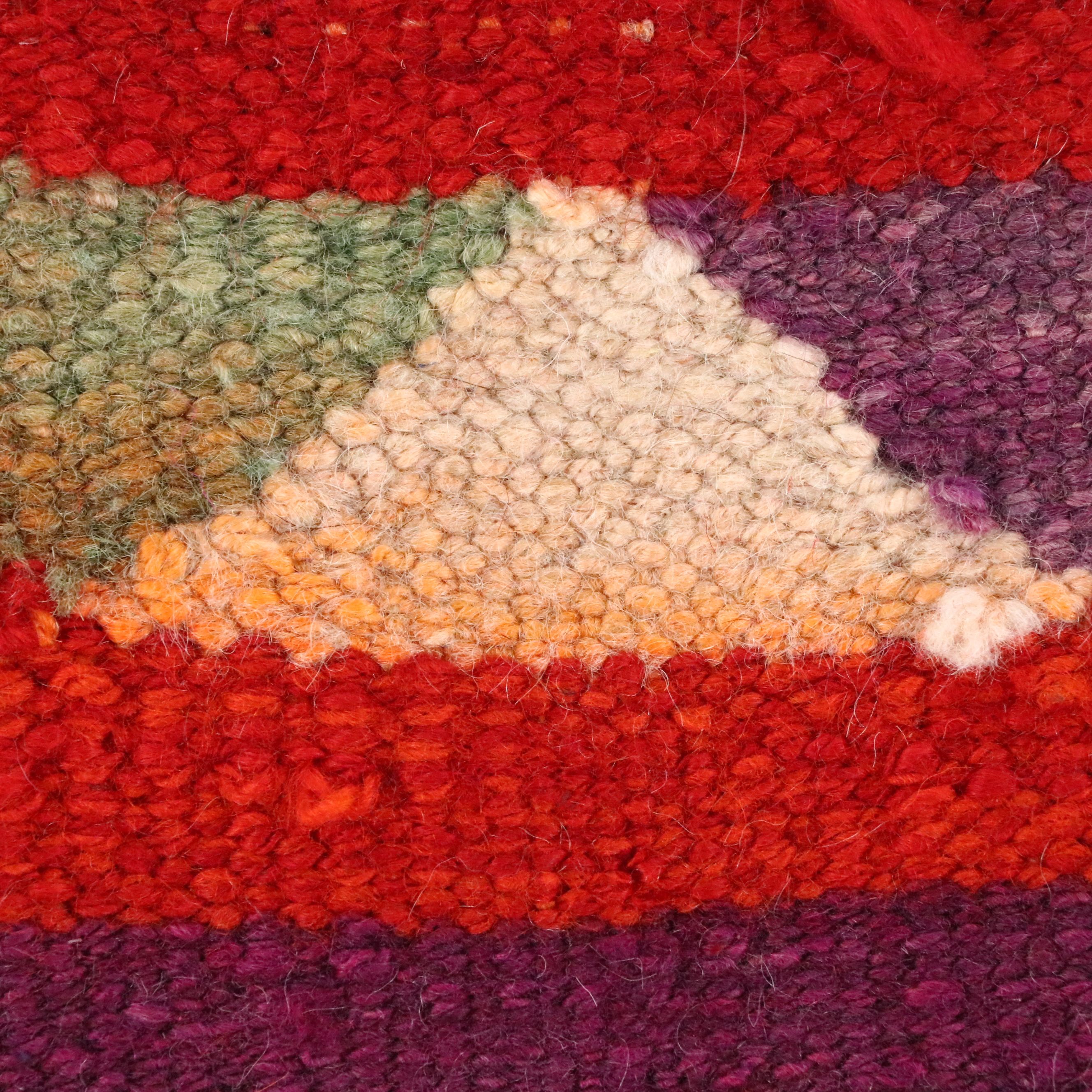 3' x 10'2 Hand-Knotted Moroccan Berber Long Rug