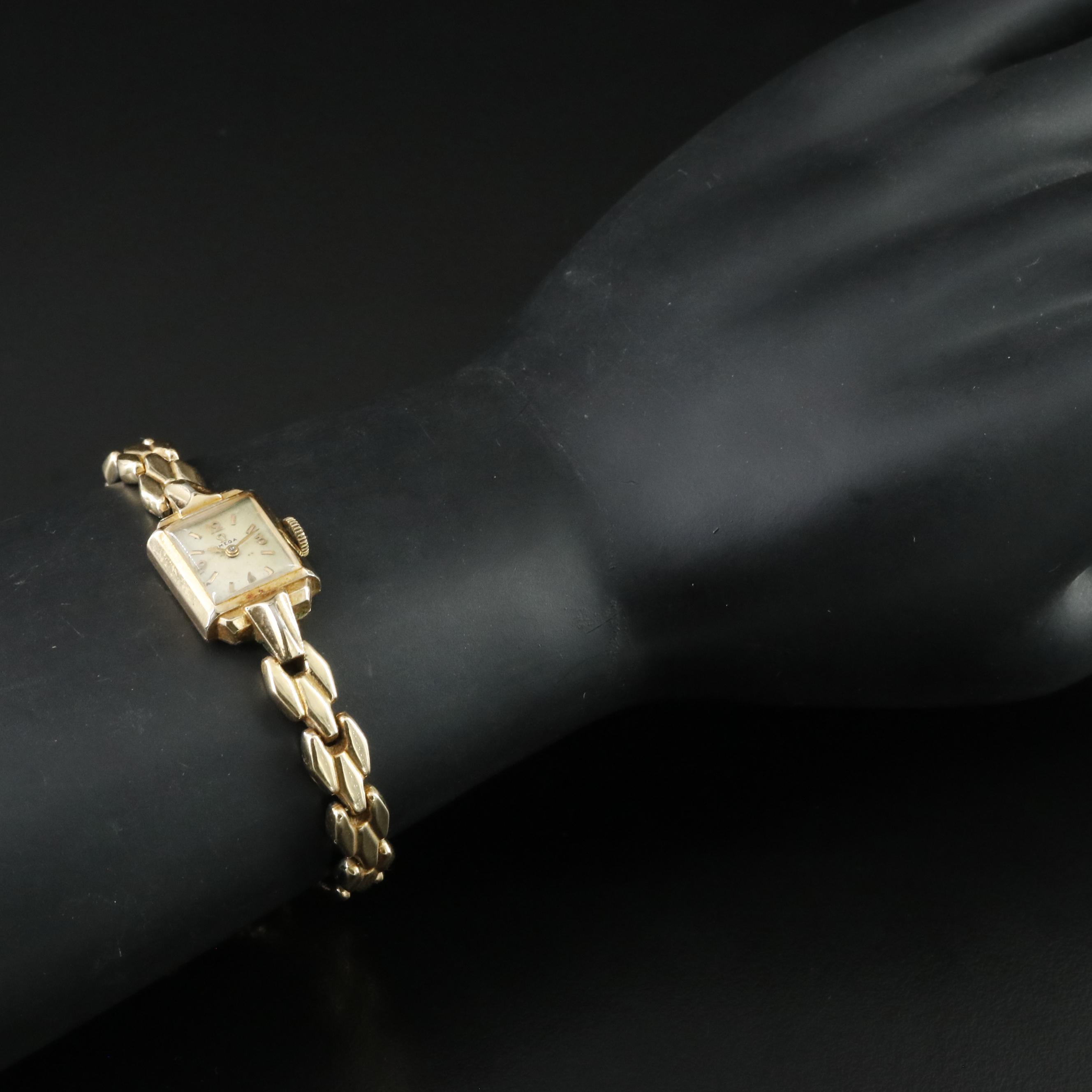 Omega Gold-Plated Vintage Watch