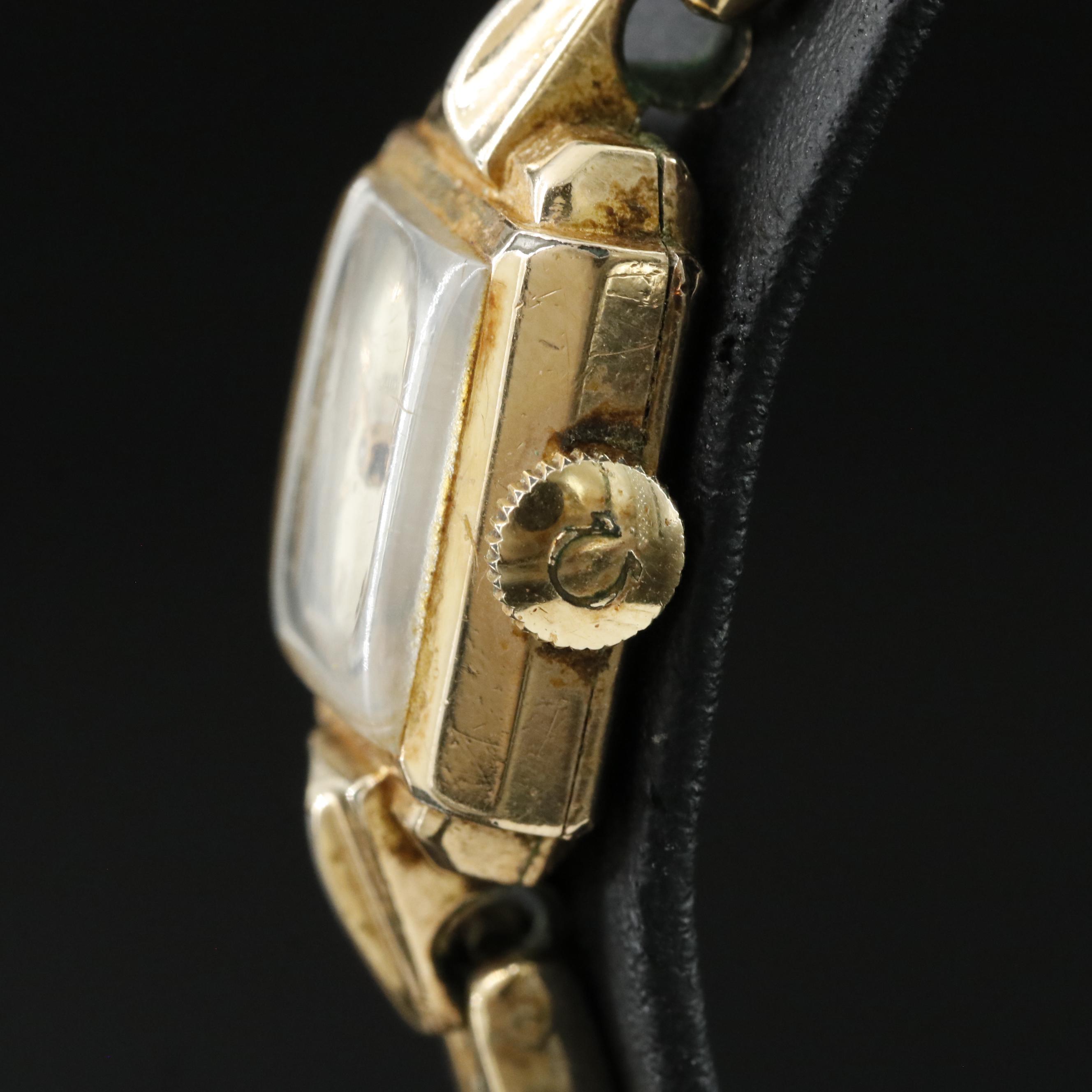 Omega Gold-Plated Vintage Watch