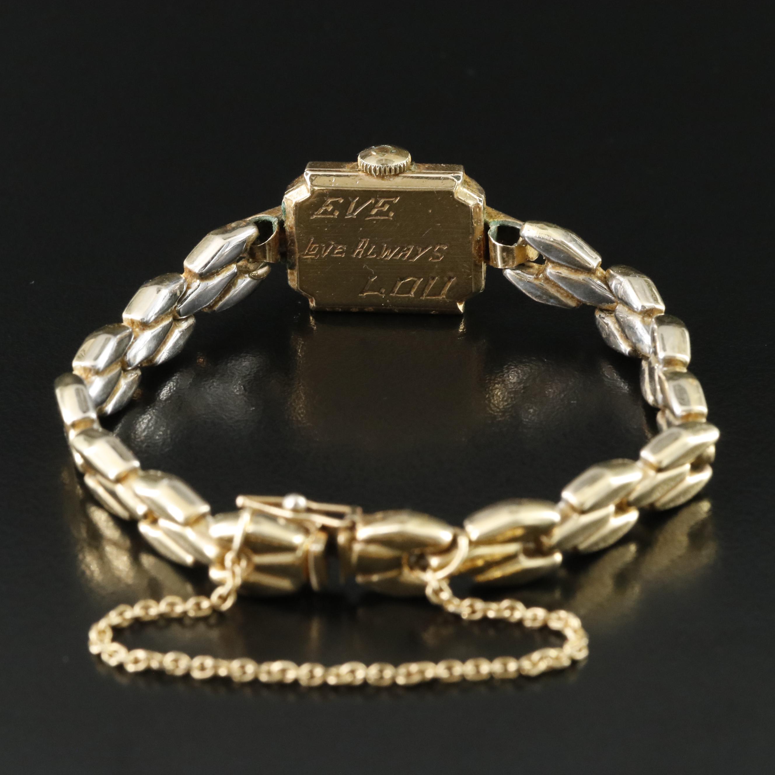 Omega Gold-Plated Vintage Watch