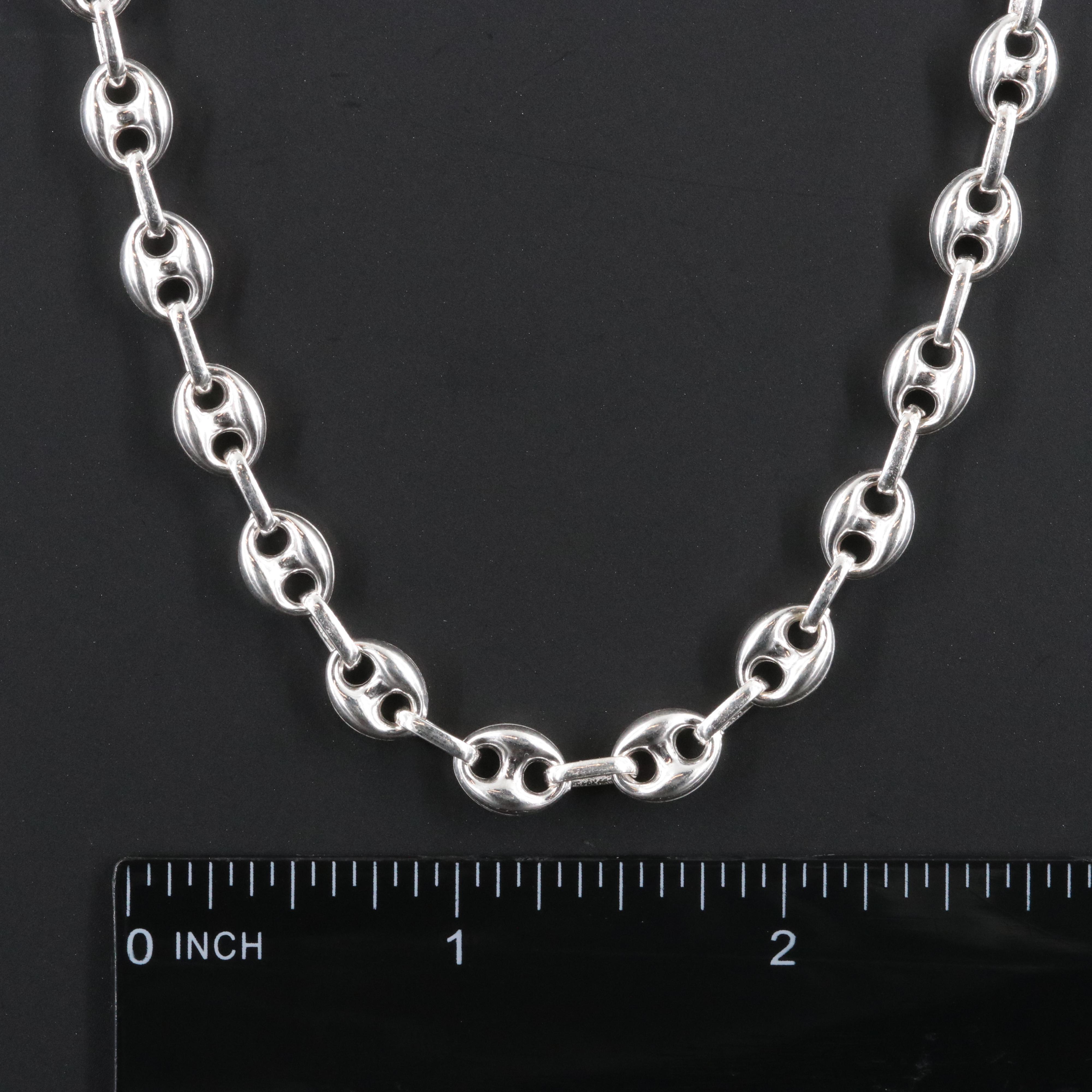 Sterling Mariner Chain Necklace