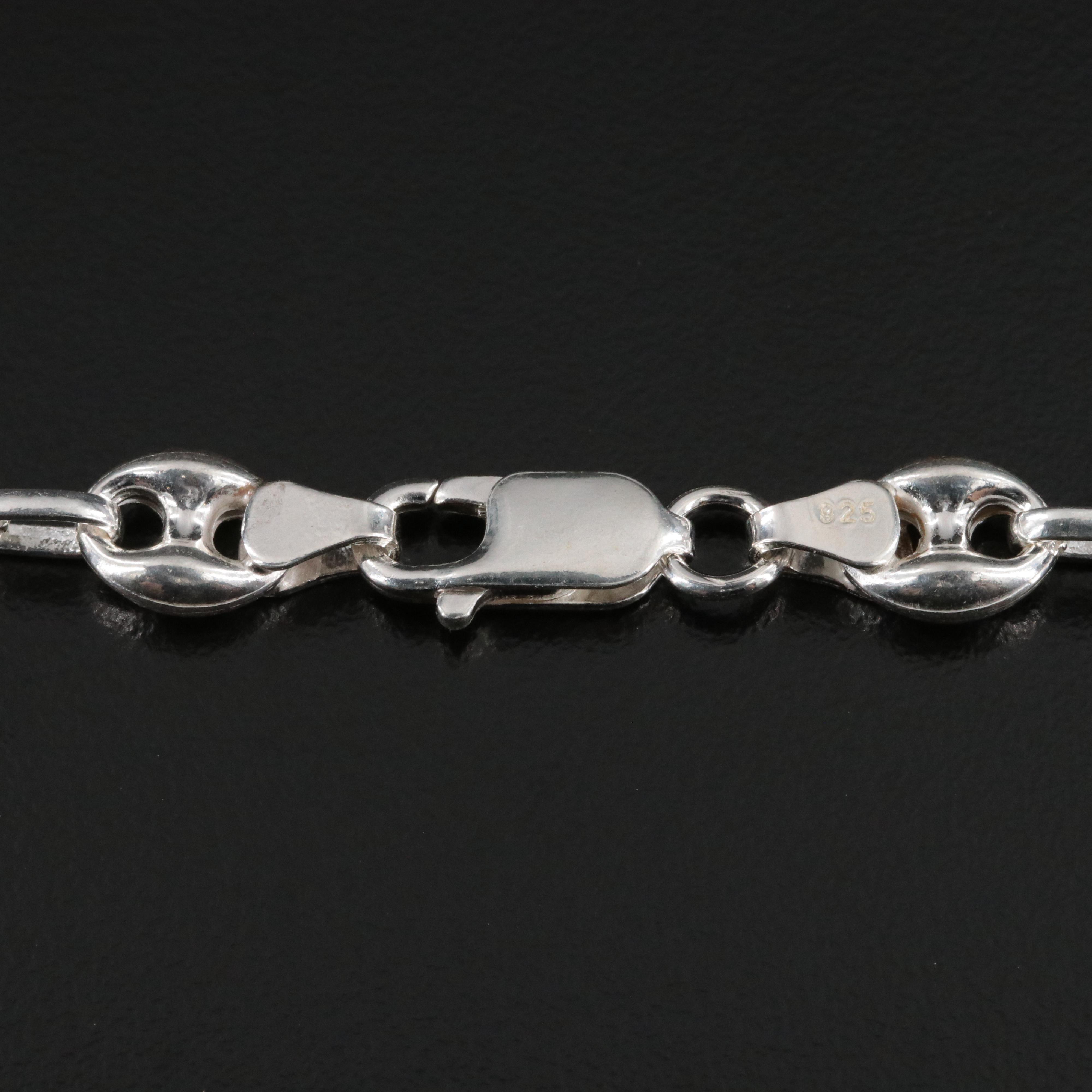 Sterling Mariner Chain Necklace