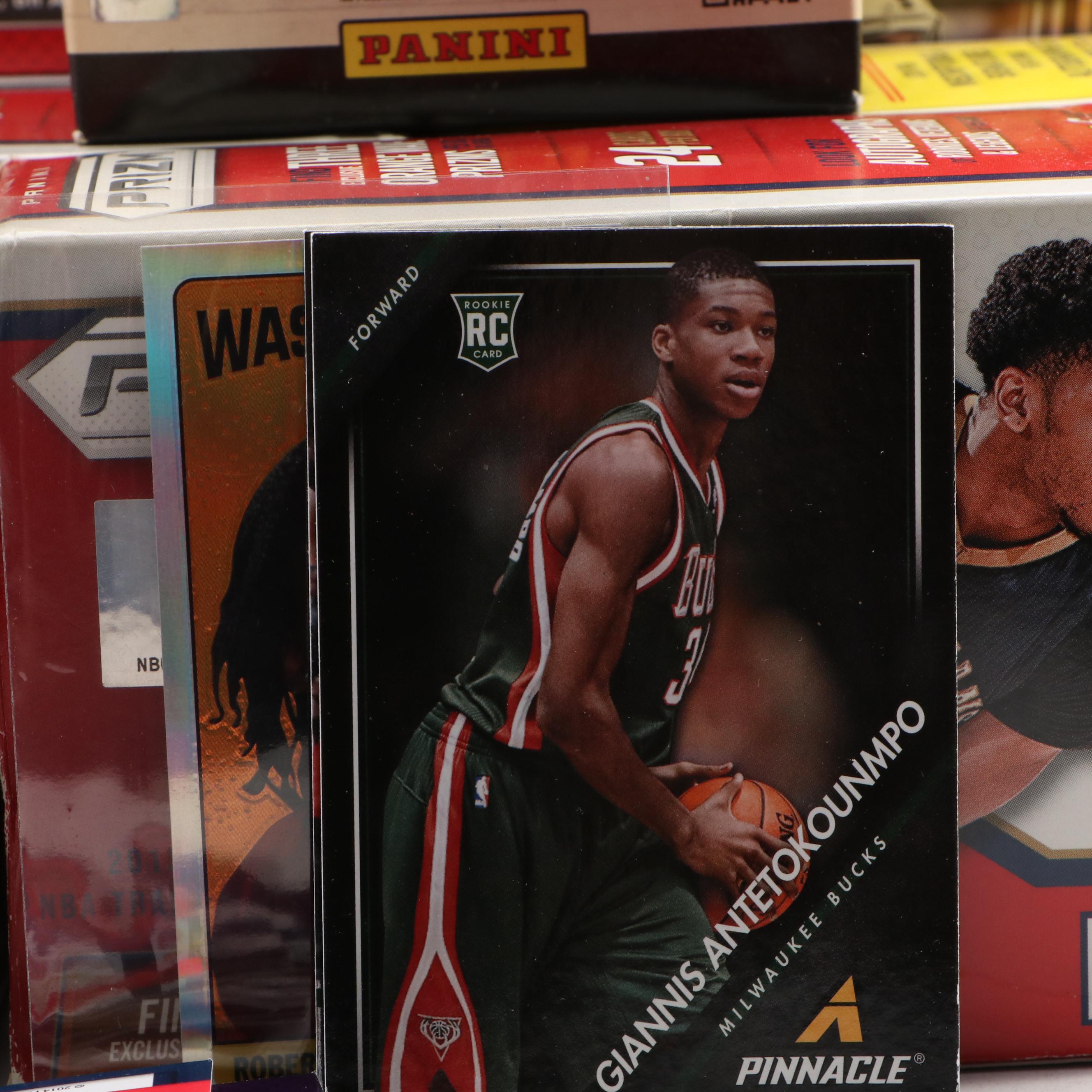 Prizm with Other Sports Cards Featuring Giannis Antetokounmpo Rookies and More
