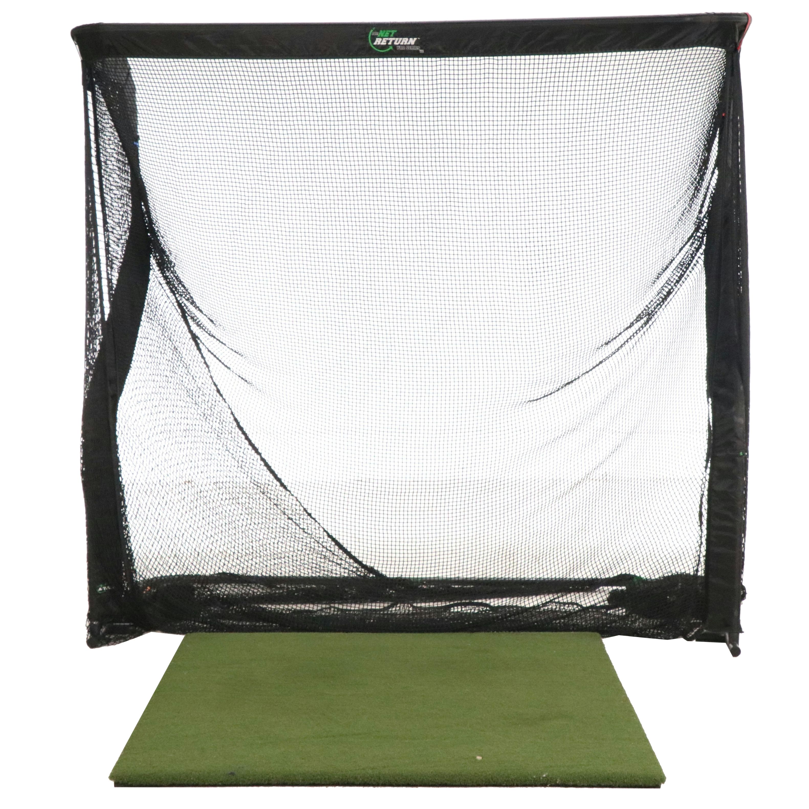 The Net Return Pro Series Golf Swing Practice Net with Green