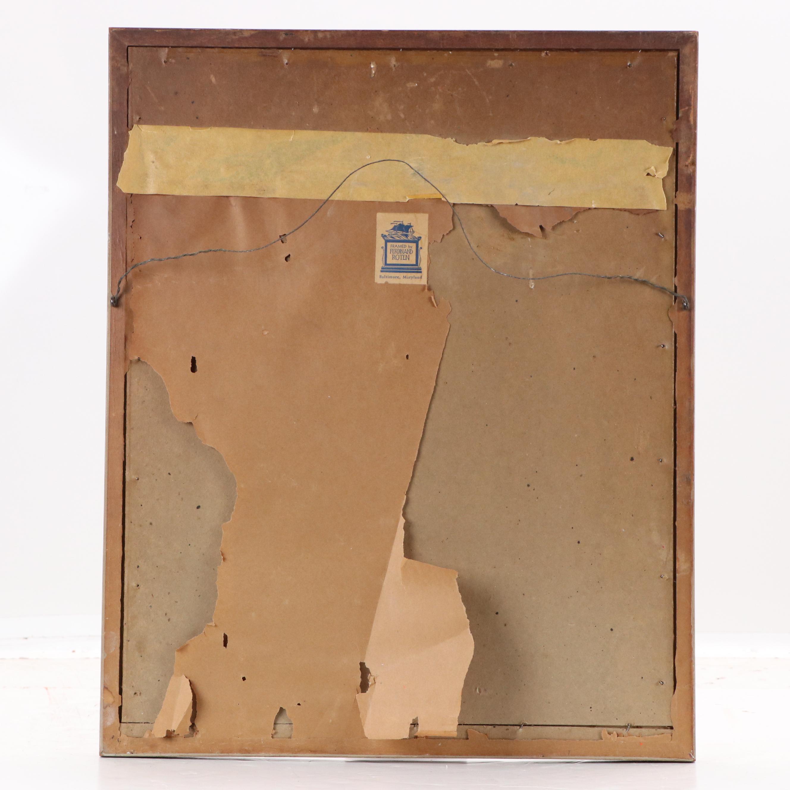 Gestural Drawing of Man Spanking Woman