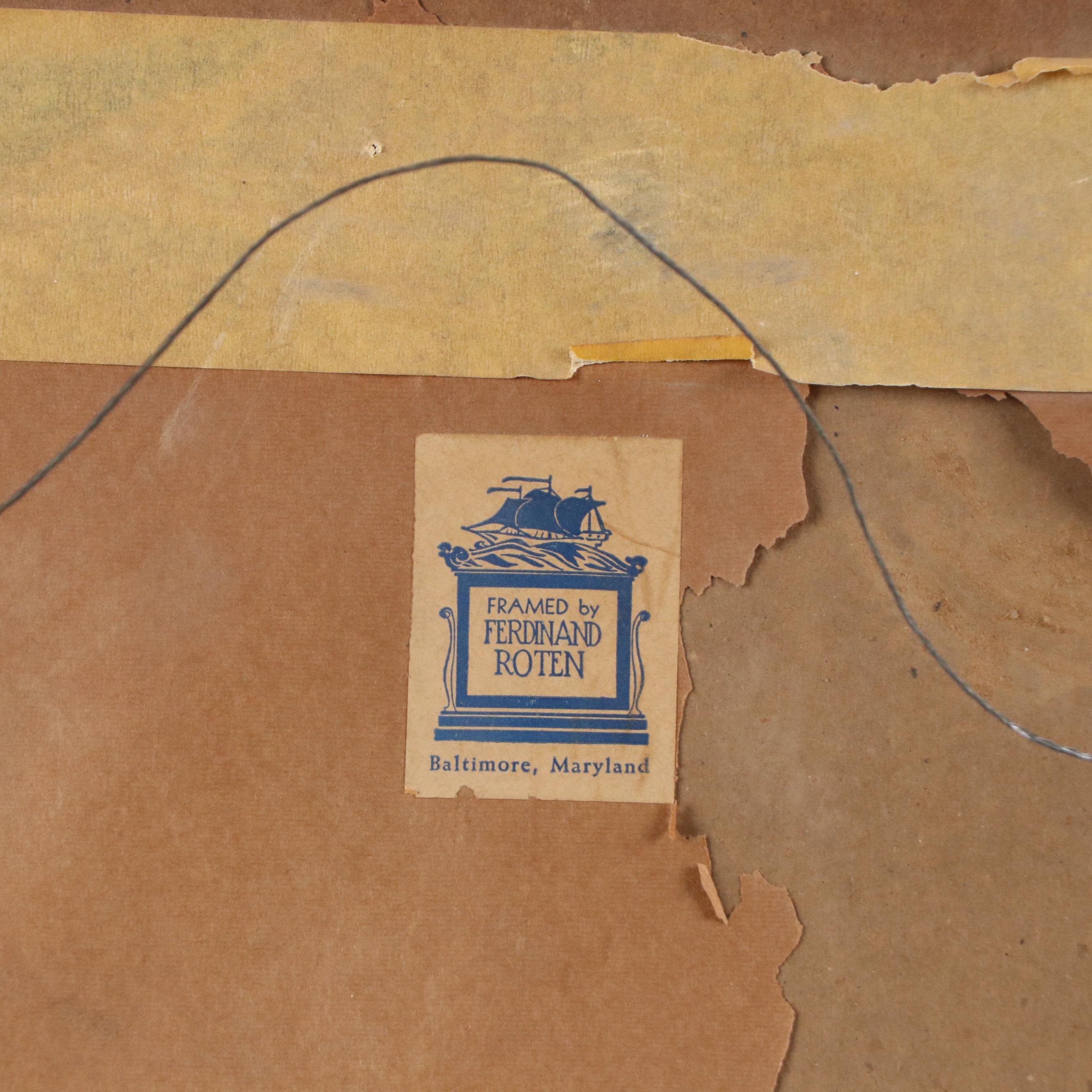 Gestural Drawing of Man Spanking Woman