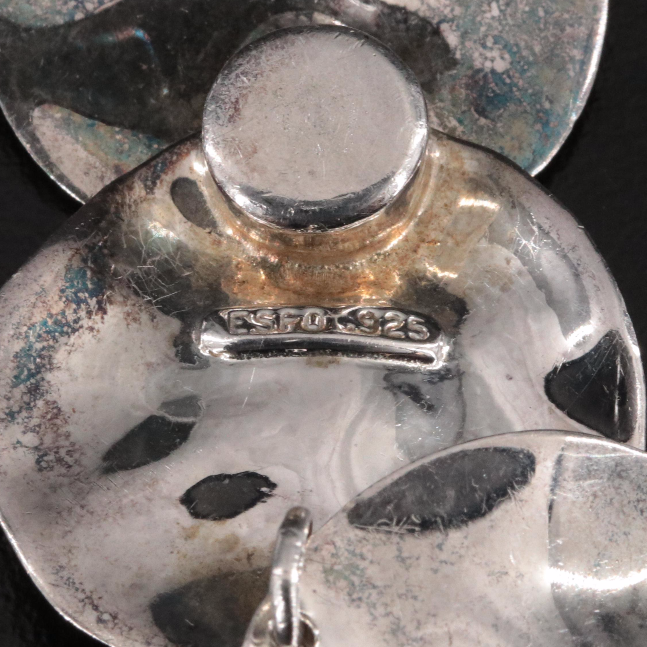 Joseph Esposito Sterling Disk Link Bracelet