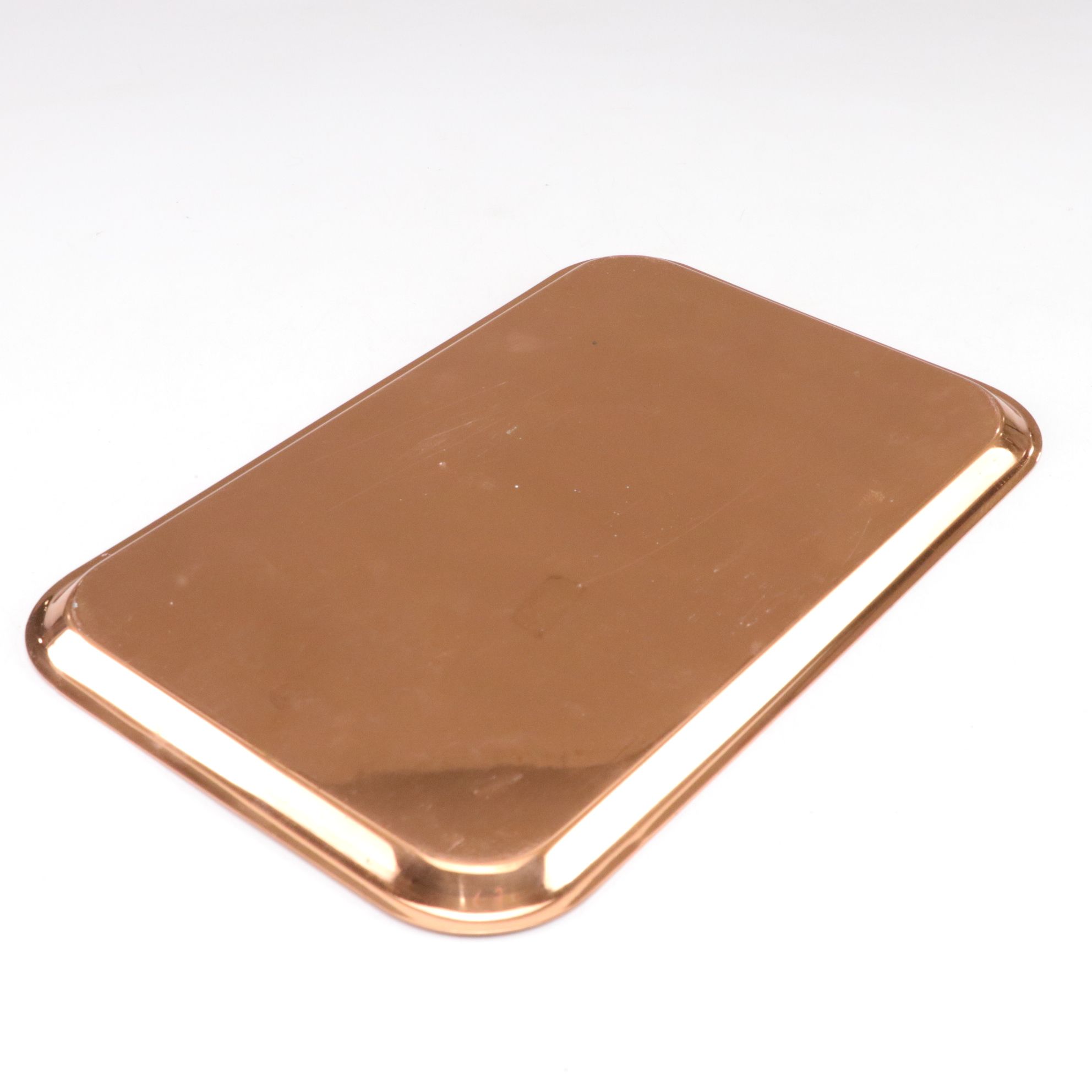 Wager Copper & Wicker Teapot with Cups & Serving Tray