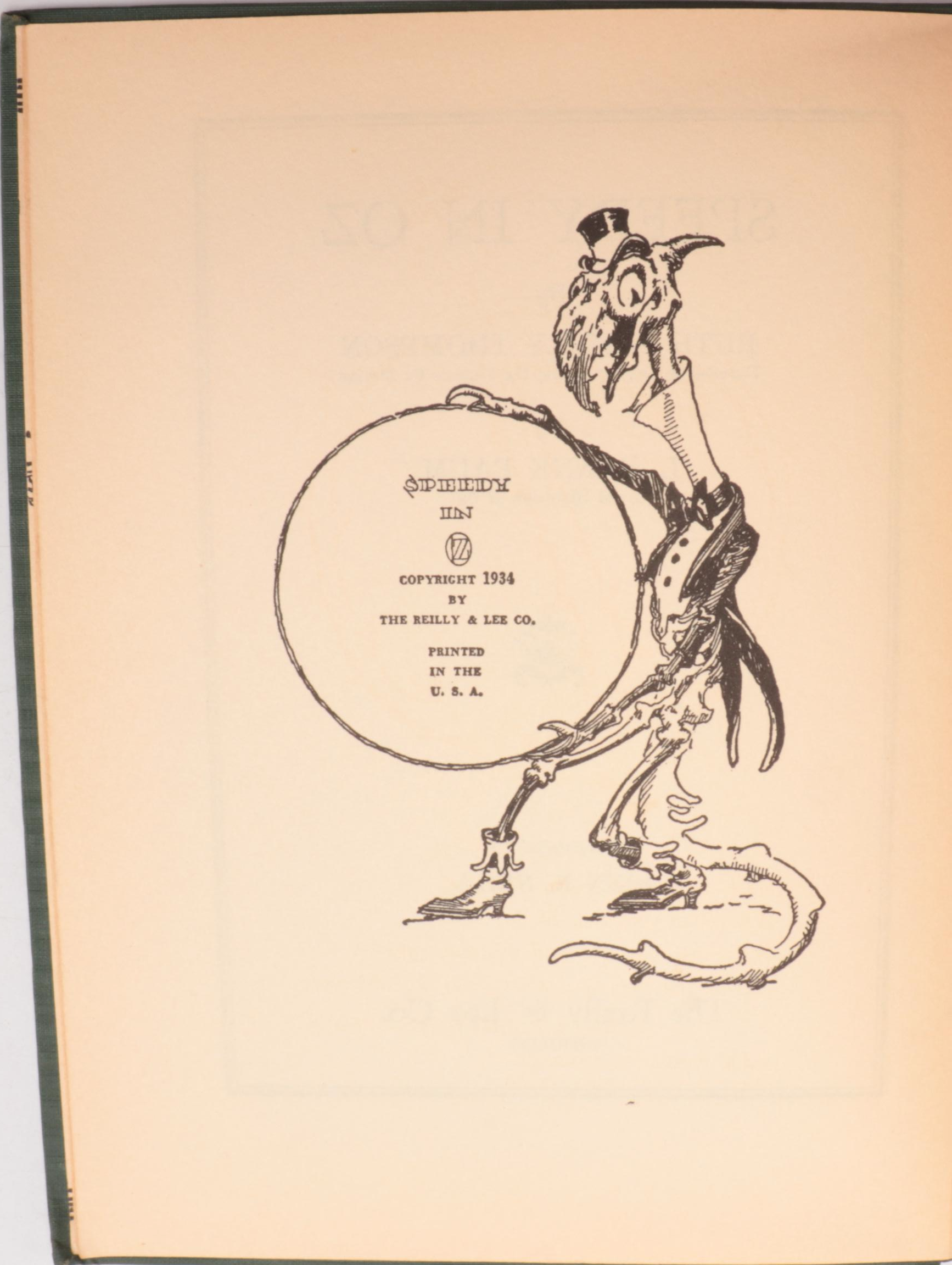 "The Lost King of Oz," "Speedy in Oz," and More "Oz" Vintage Books