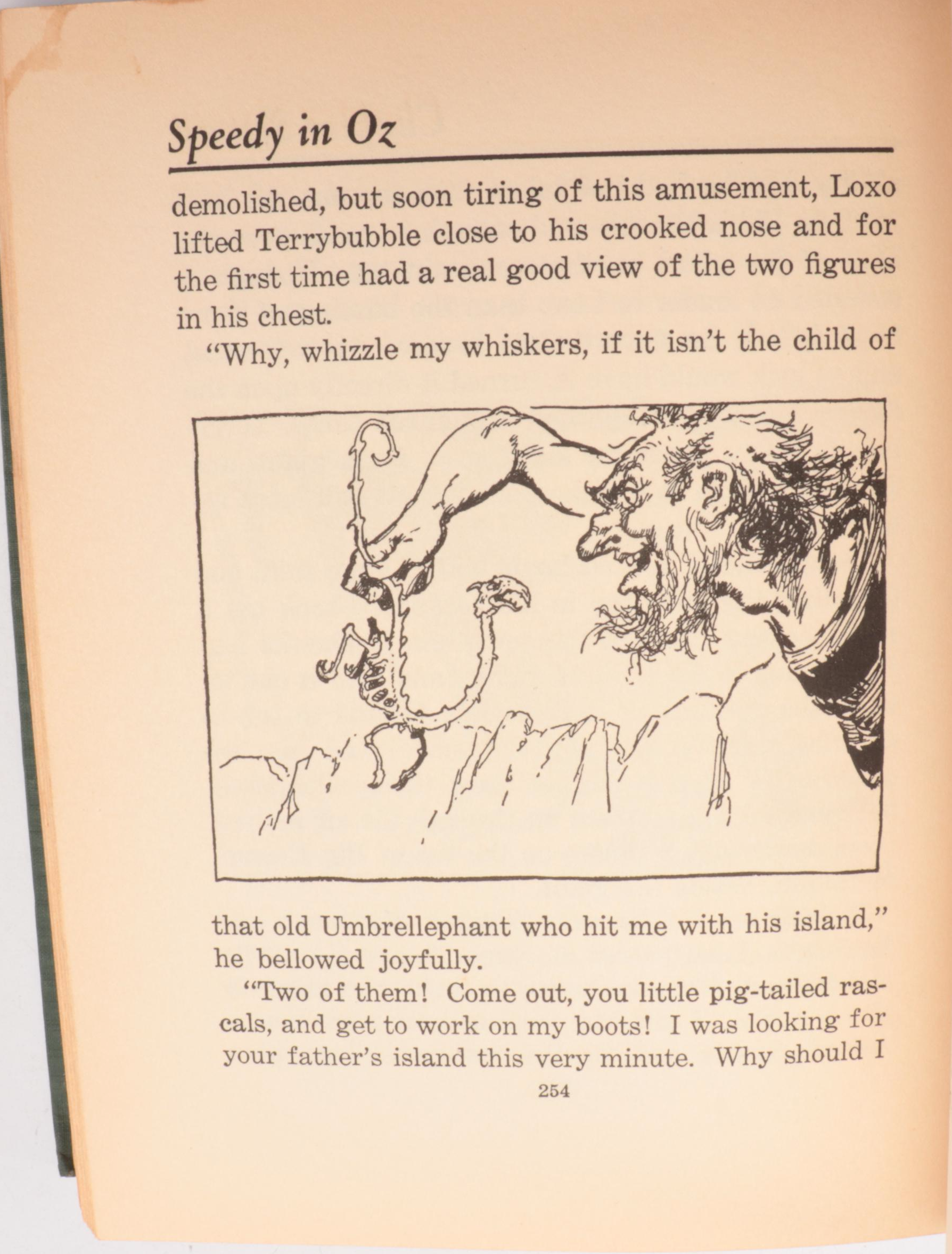 "The Lost King of Oz," "Speedy in Oz," and More "Oz" Vintage Books