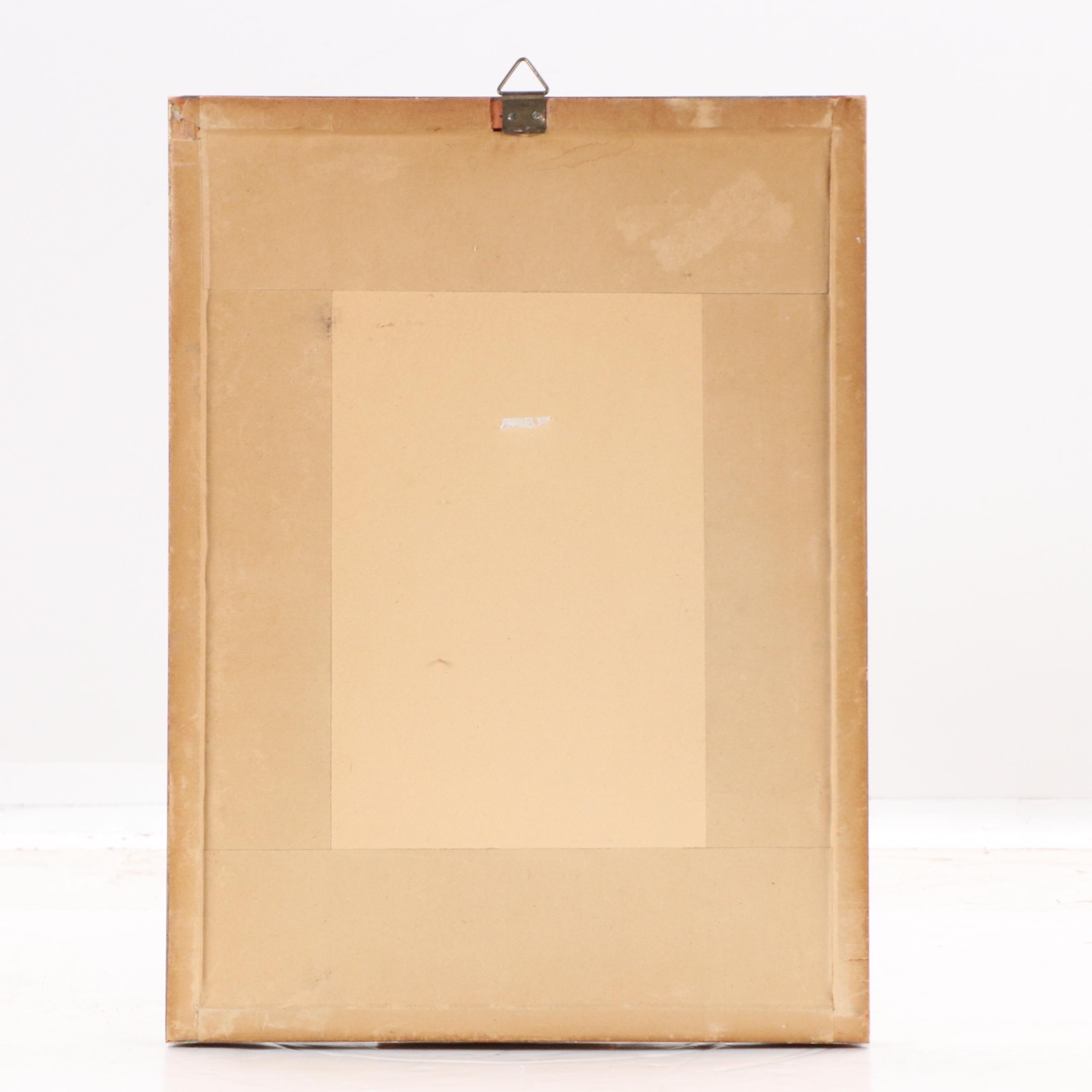 Impressionistic Gouache Painting of Musician