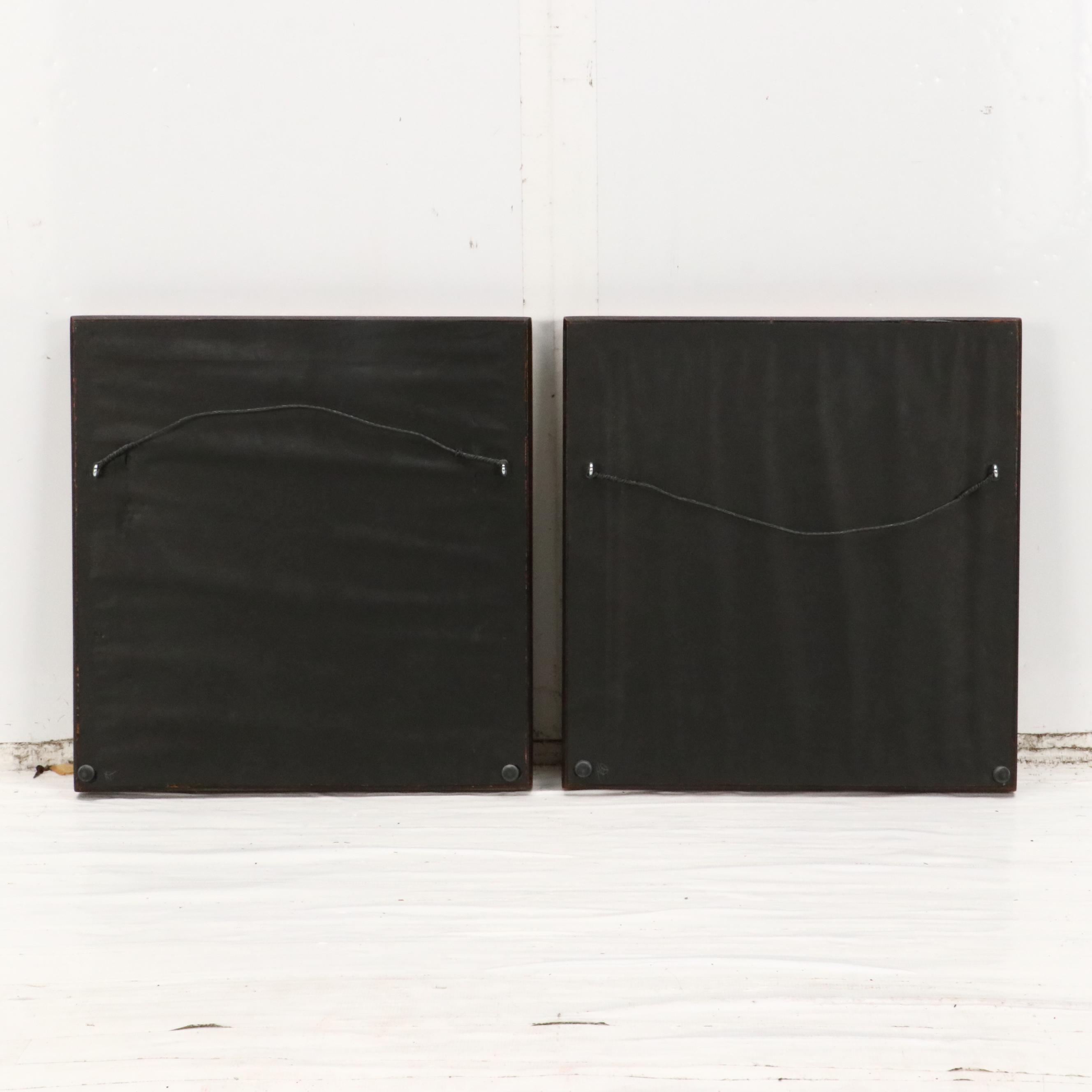 Flower & Insect Botanical Engravings from "De Europische Insecten," Circa 1730