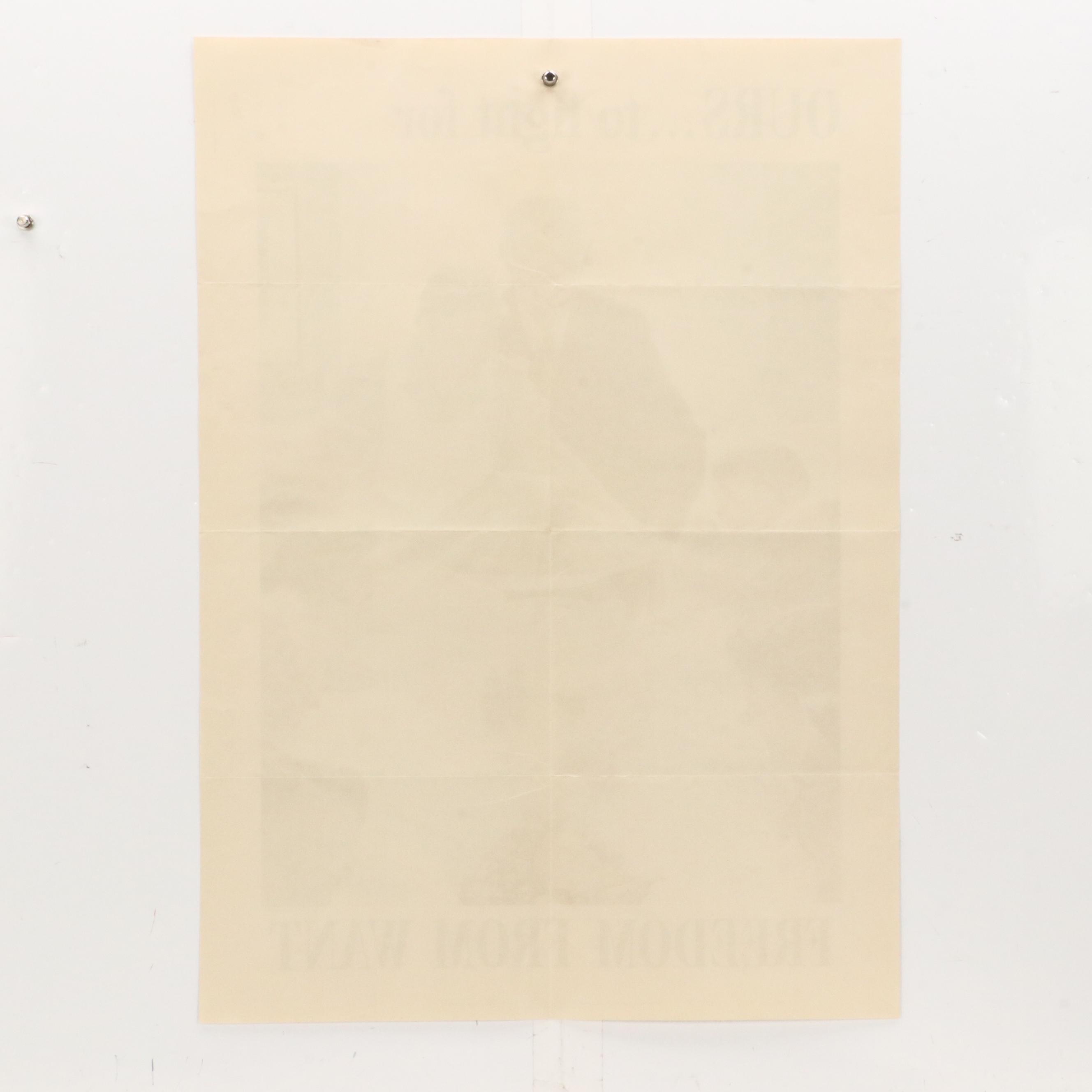 WWII OWI War Bonds Poster After Norman Rockwell "Ours... to fight for," 1943