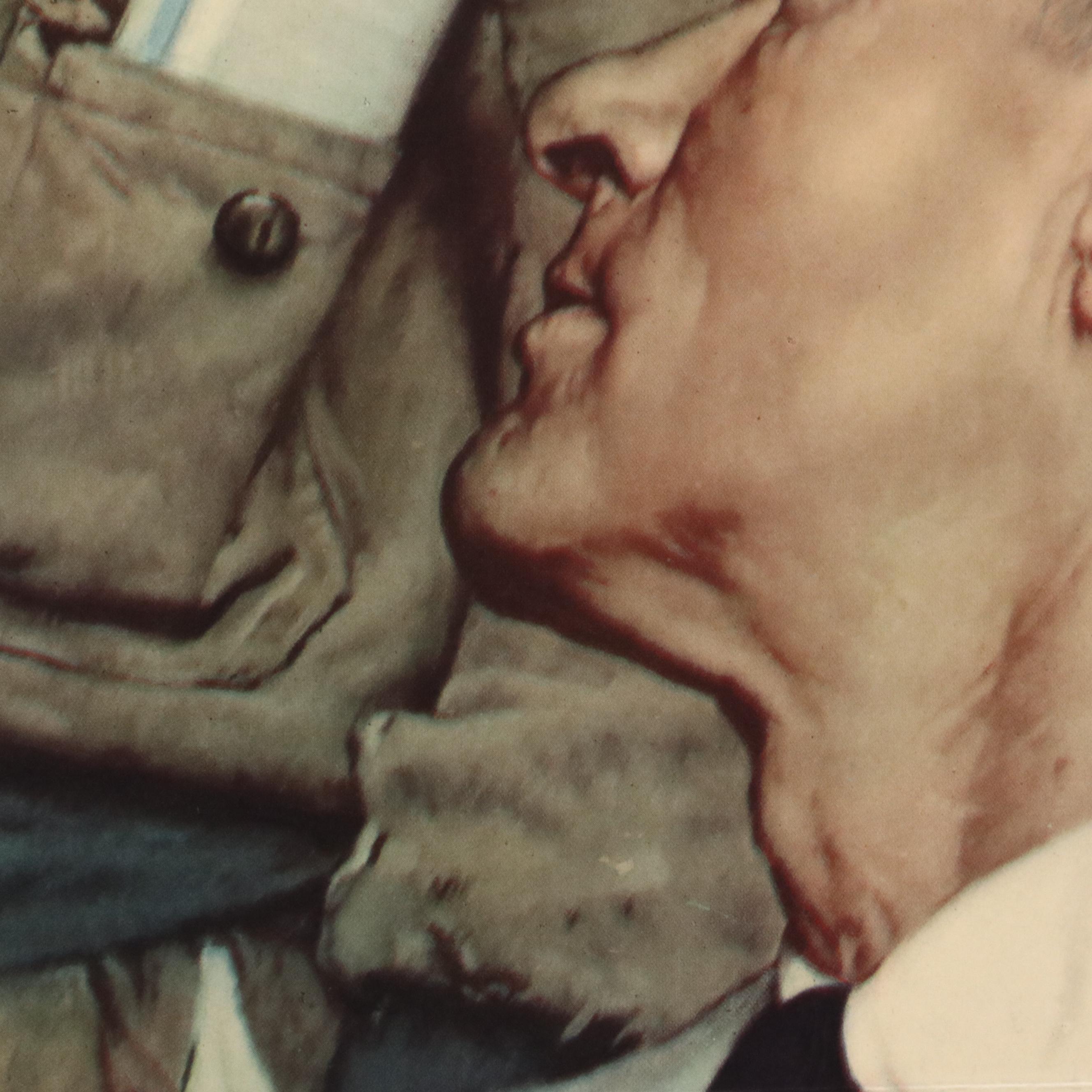 WWII OWI War Bonds Poster After Norman Rockwell "Save Freedom of Speech," 1943