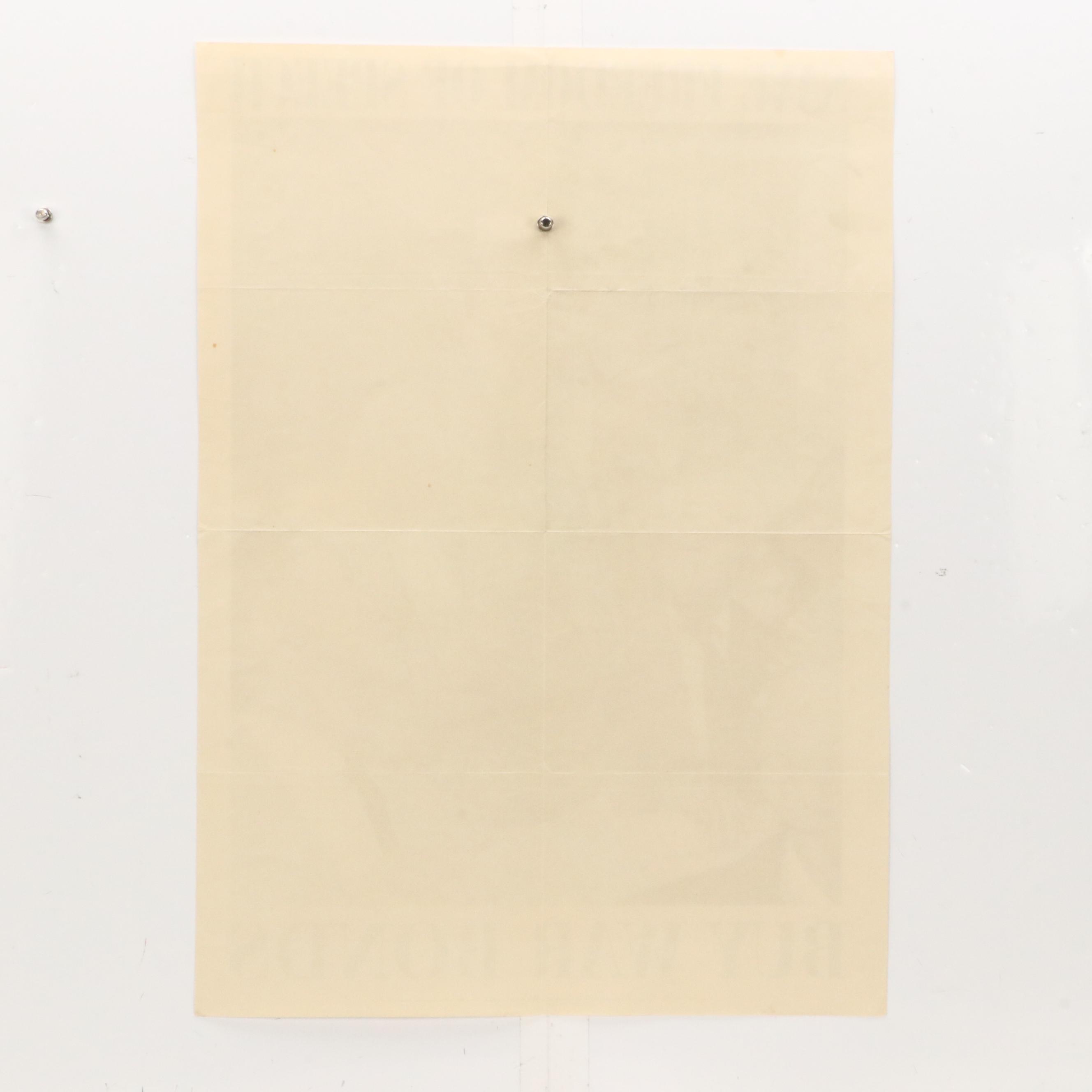 WWII OWI War Bonds Poster After Norman Rockwell "Save Freedom of Speech," 1943