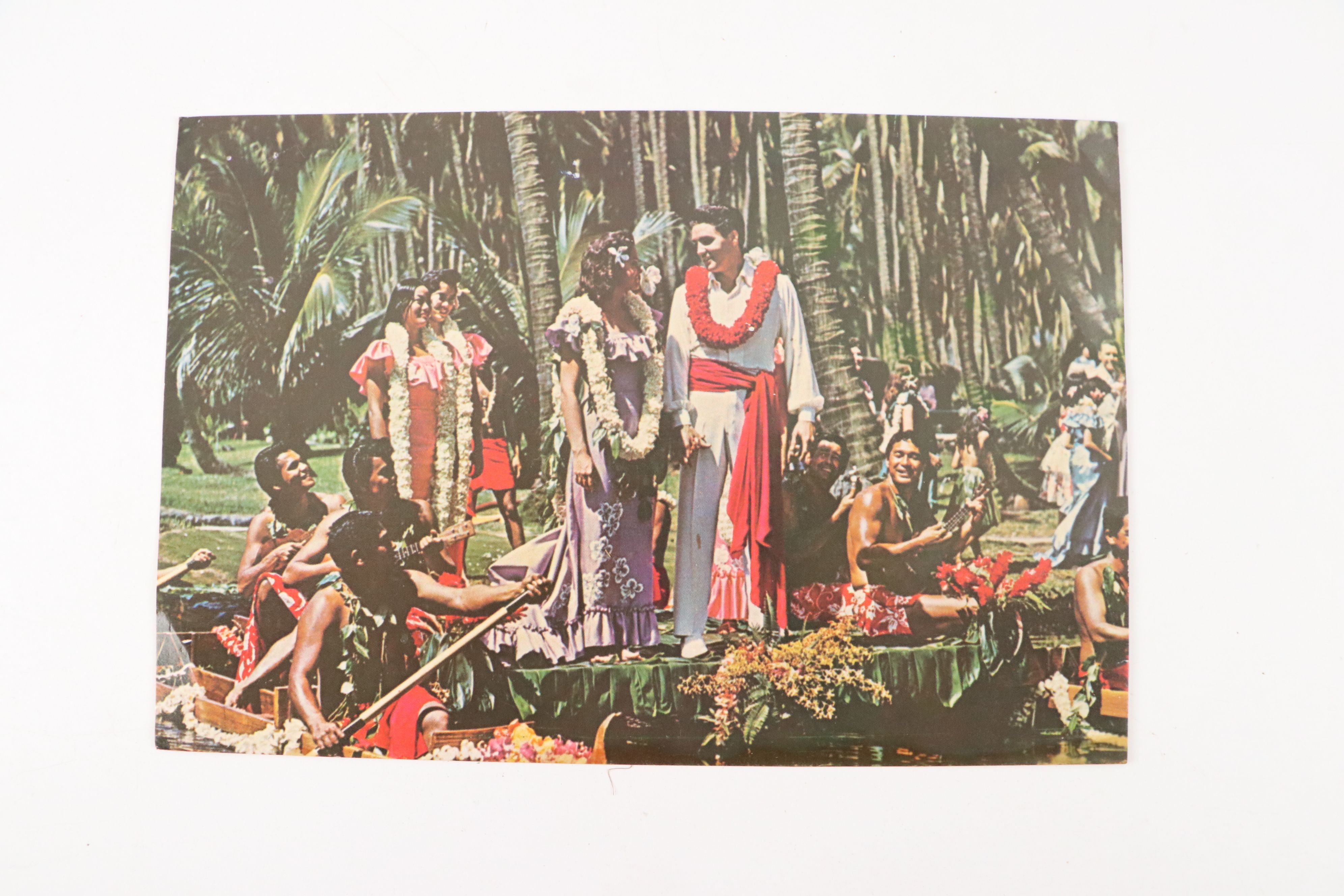 "Trial by Jury" Raymond Burr Folder, "Blue Hawaii" Postcard with VIP Pass