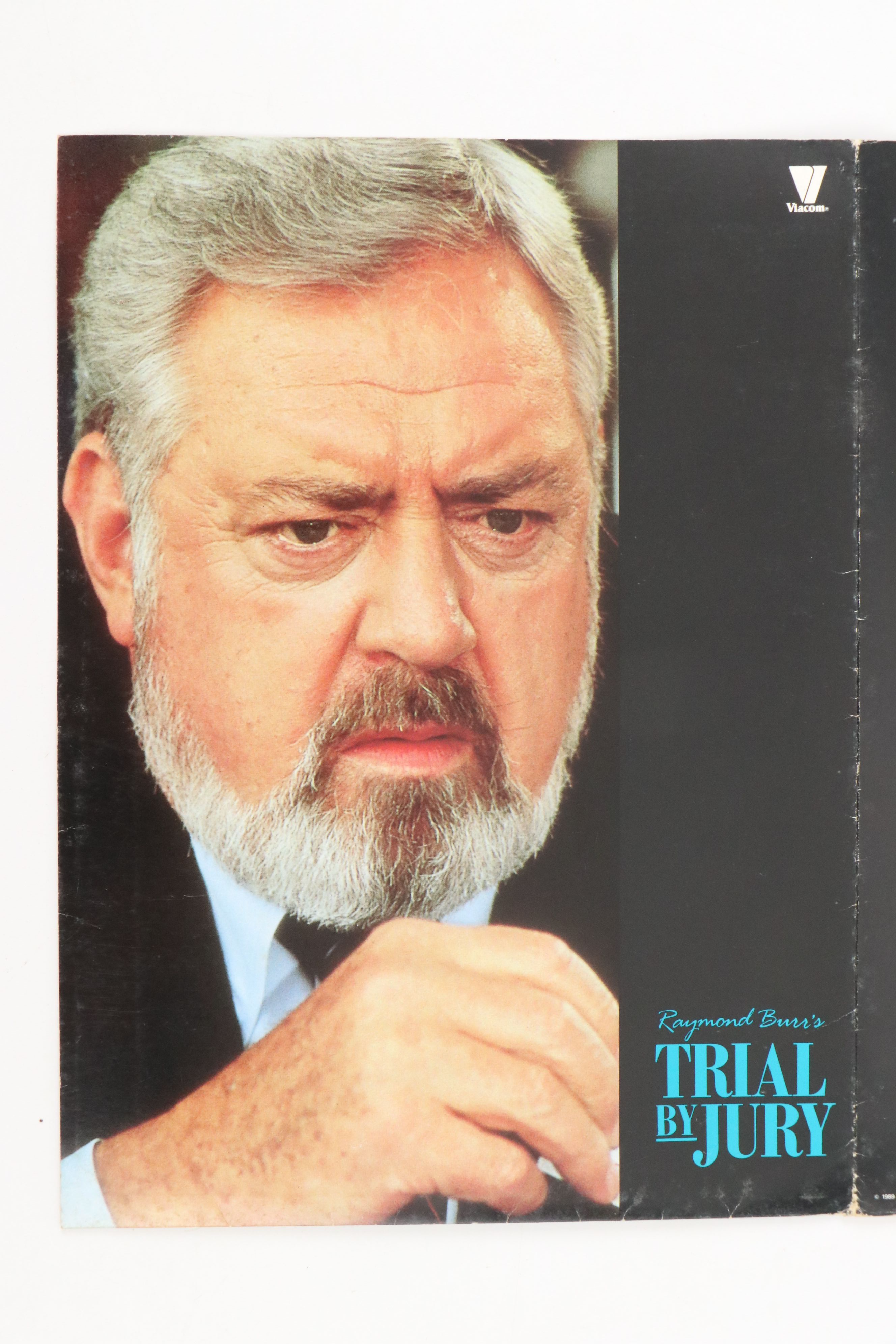 "Trial by Jury" Raymond Burr Folder, "Blue Hawaii" Postcard with VIP Pass