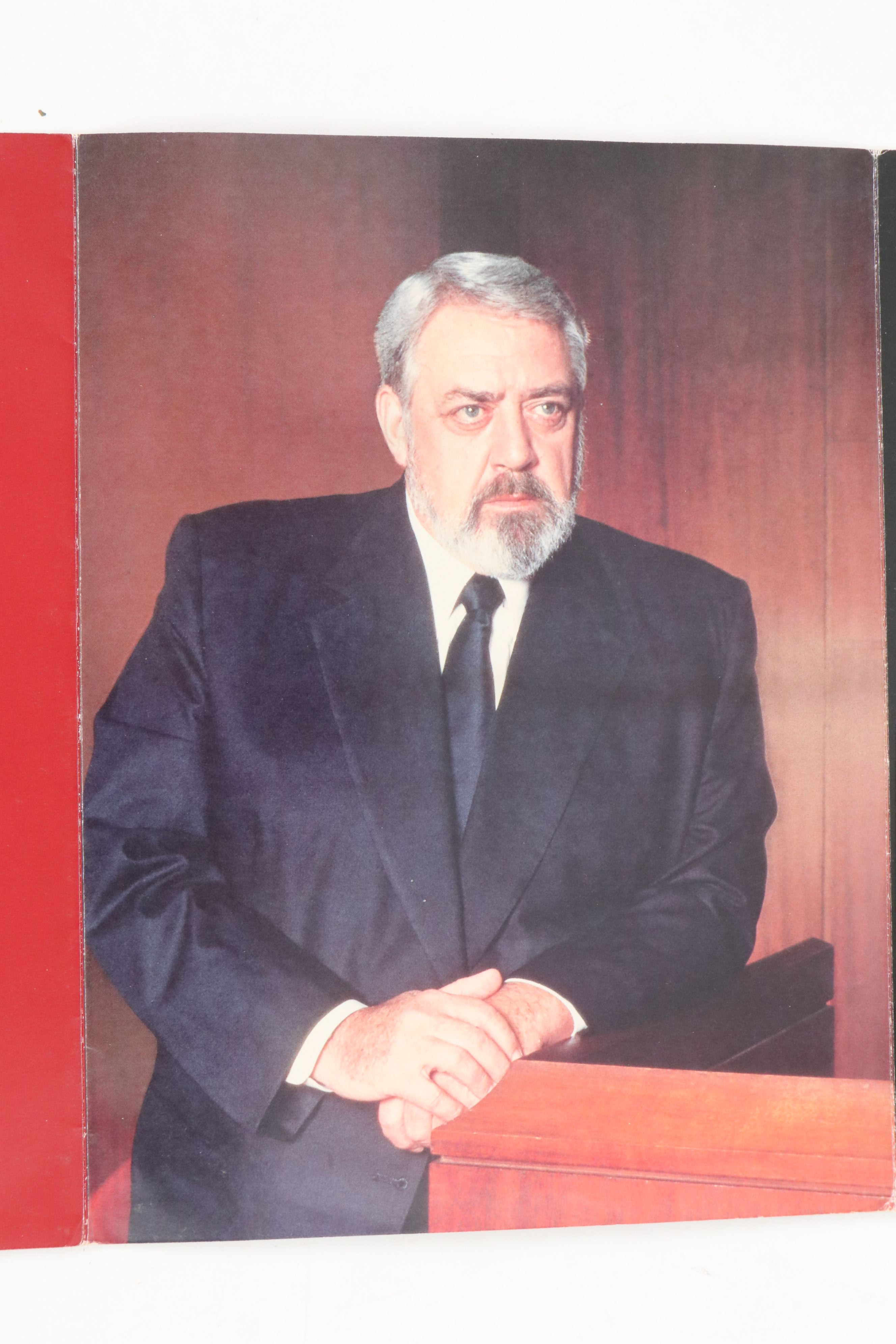 "Trial by Jury" Raymond Burr Folder, "Blue Hawaii" Postcard with VIP Pass