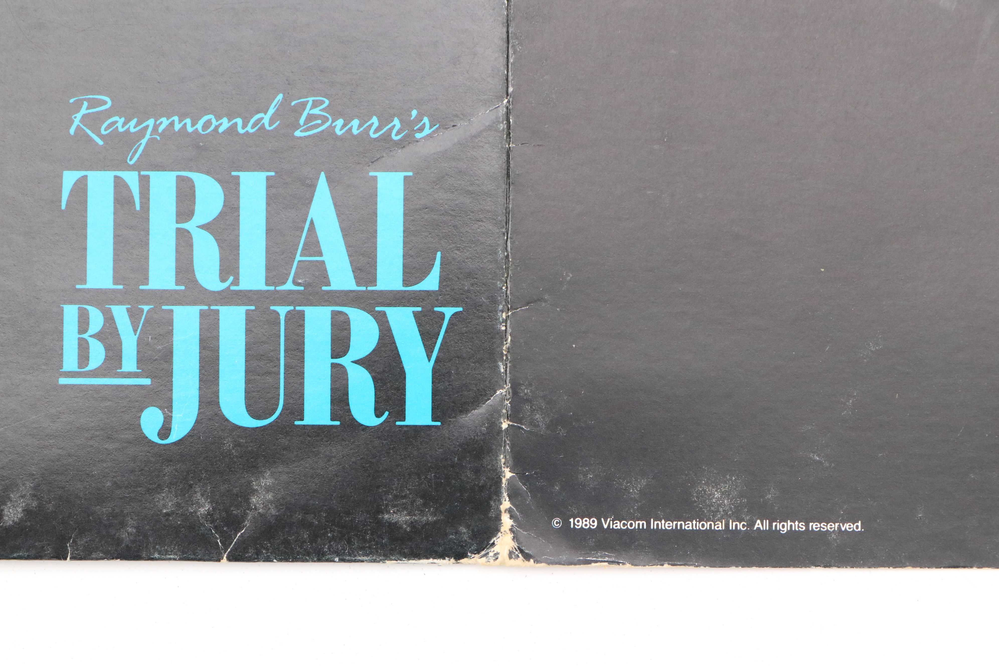 "Trial by Jury" Raymond Burr Folder, "Blue Hawaii" Postcard with VIP Pass