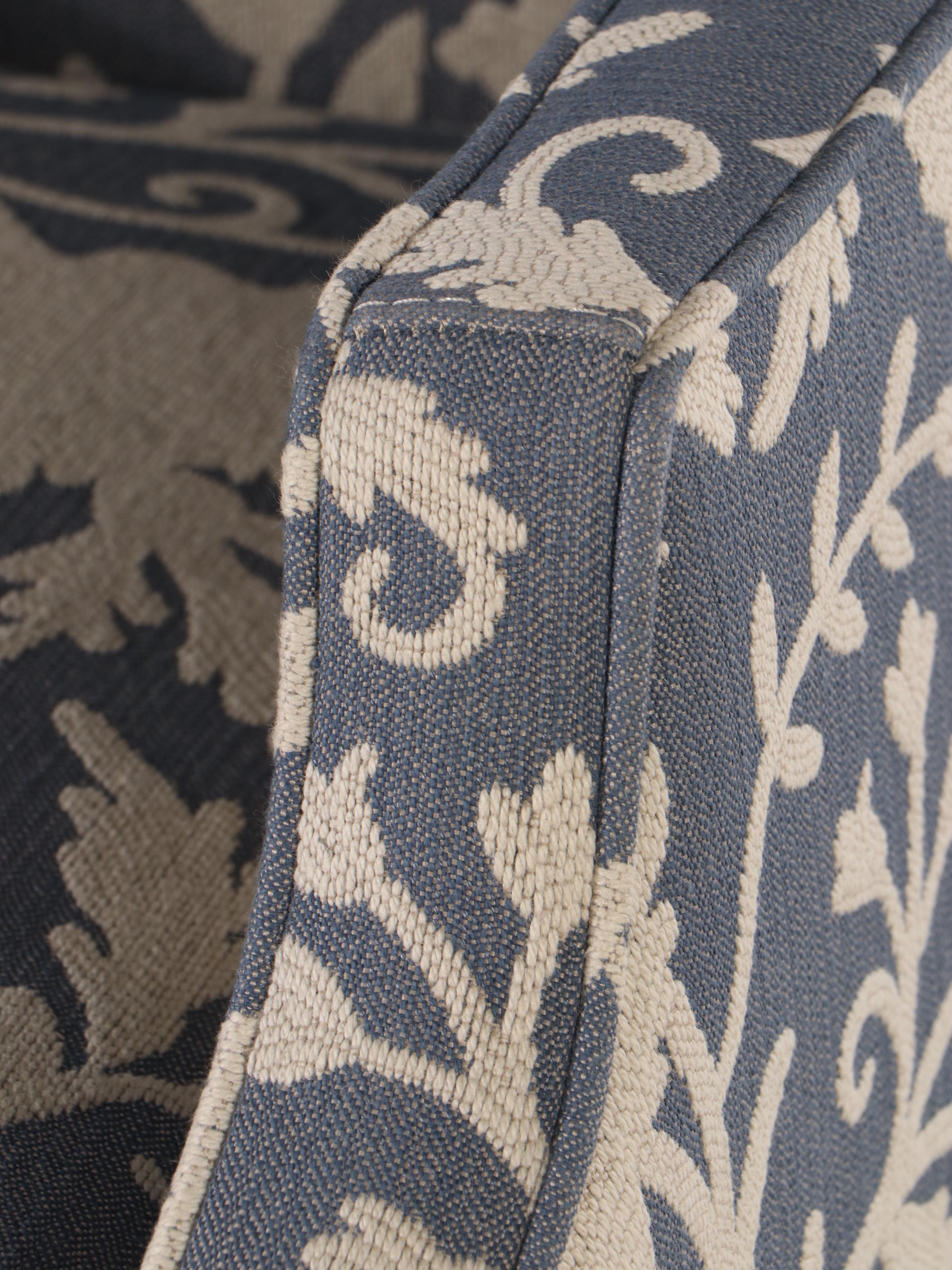 Jonathan Louis "Dahavi Denim" Metropolitan Wing Chair