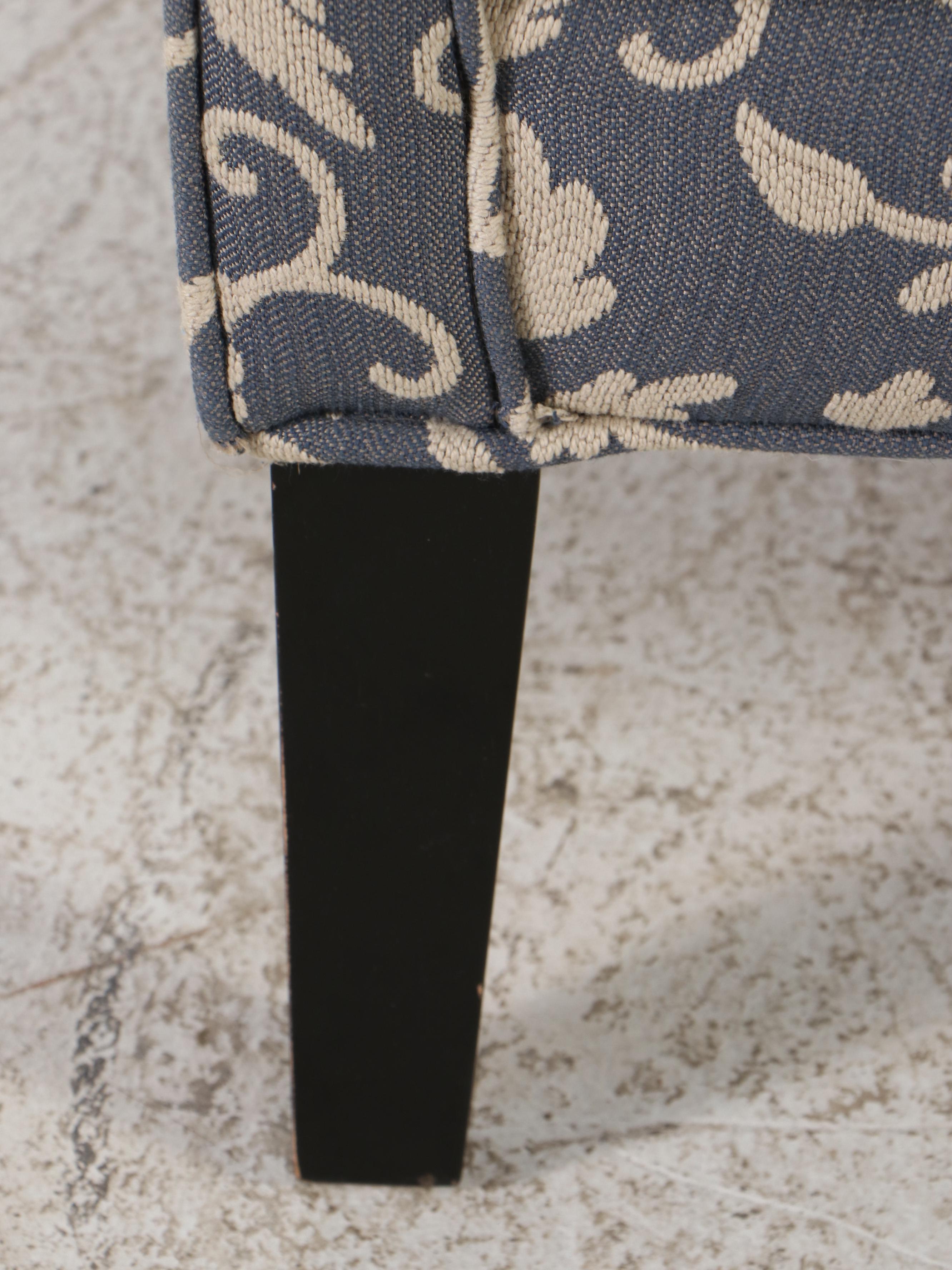 Jonathan Louis "Dahavi Denim" Metropolitan Wing Chair