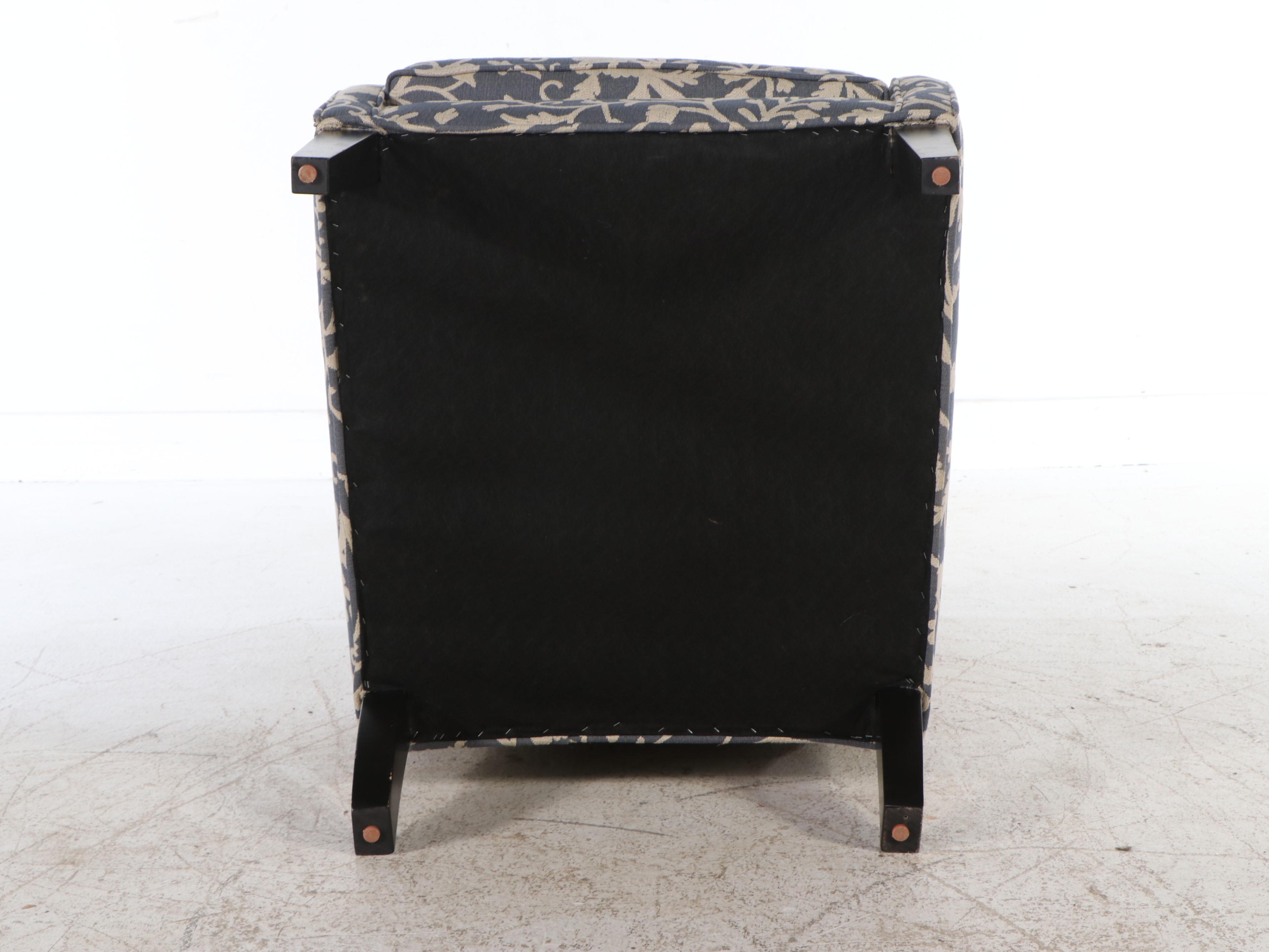 Jonathan Louis "Dahavi Denim" Metropolitan Wing Chair