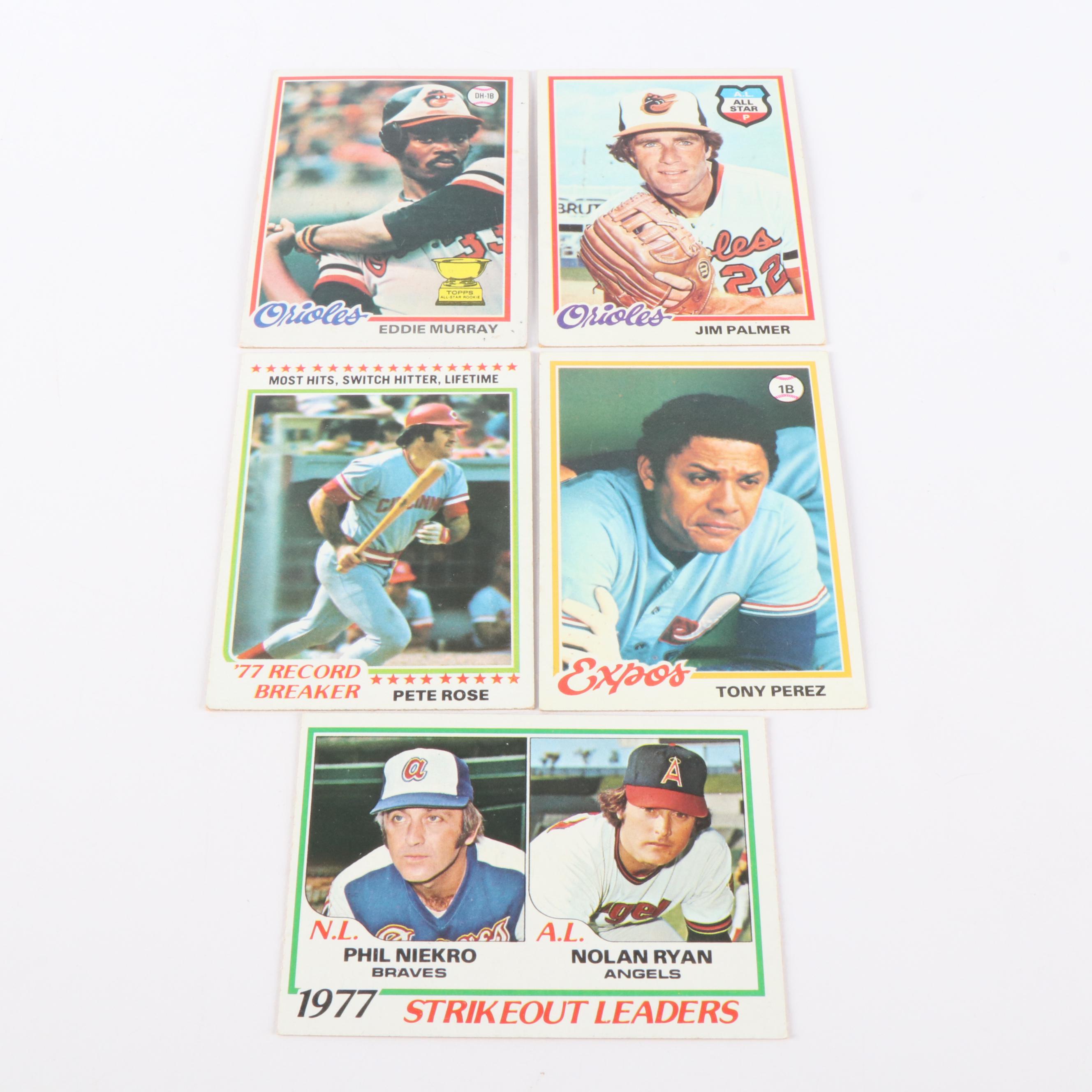 1978 and 1979 Topps Baseball Cards Featuring Eddie Murray Rookie with More