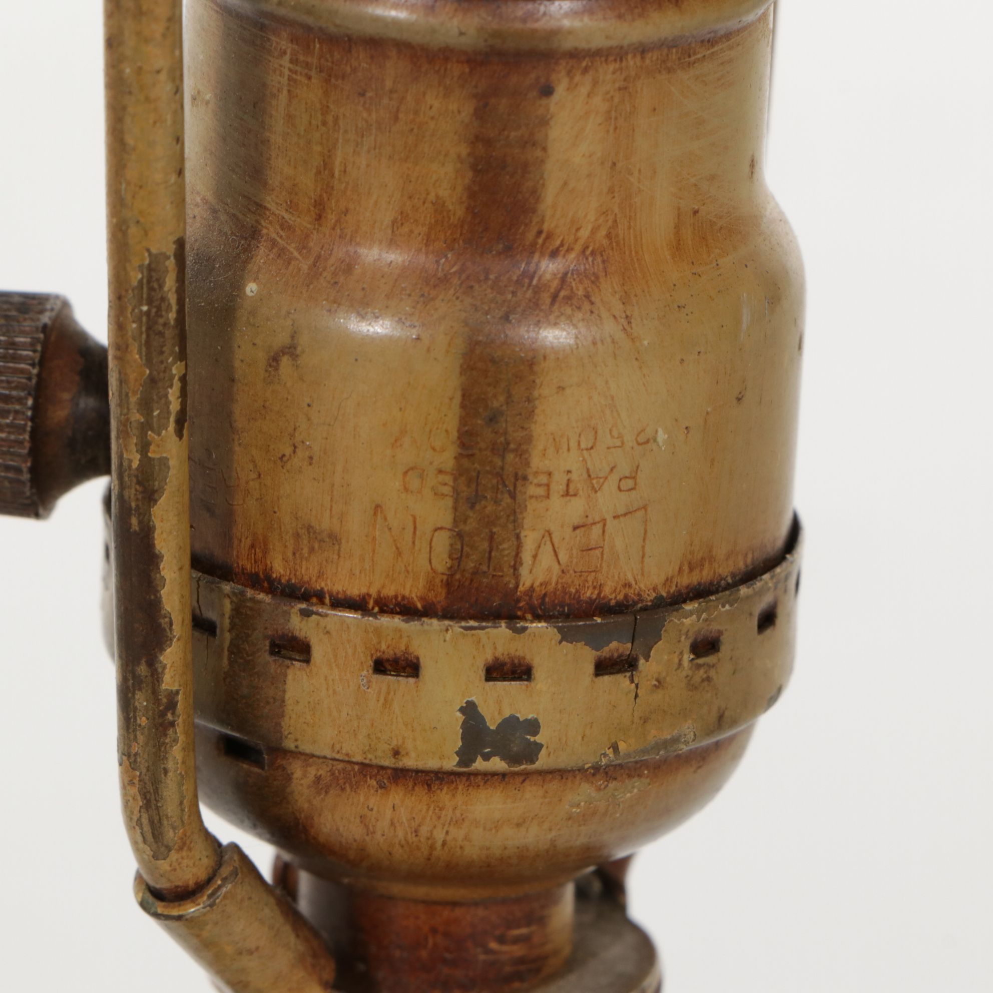 Hand-Painted Floral Wooden Table Lamps