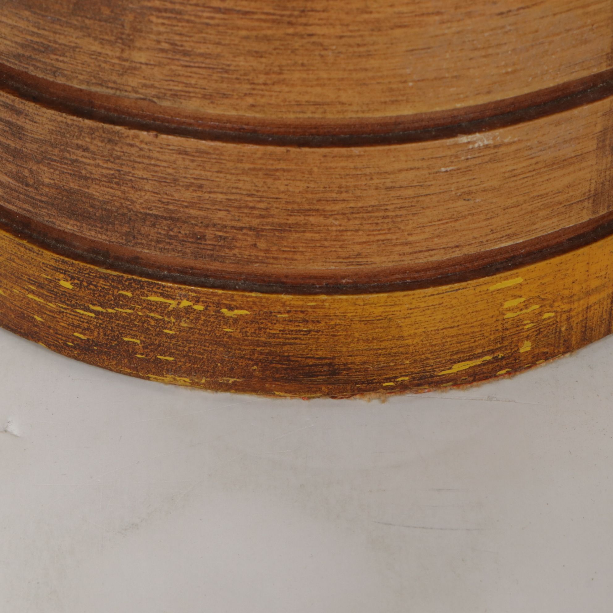 Hand-Painted Floral Wooden Table Lamps