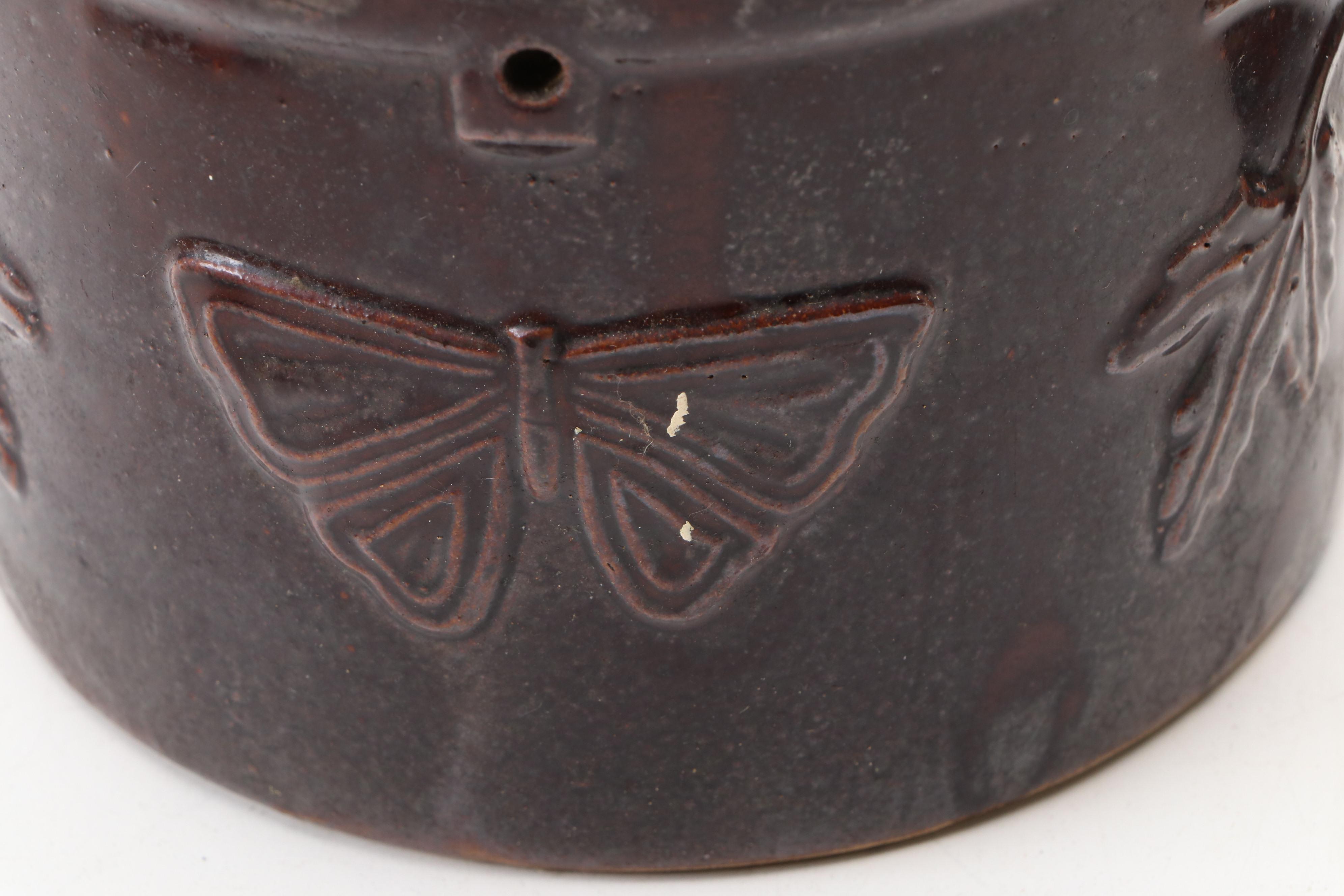 Live Wood Lid Ceramic Canisters