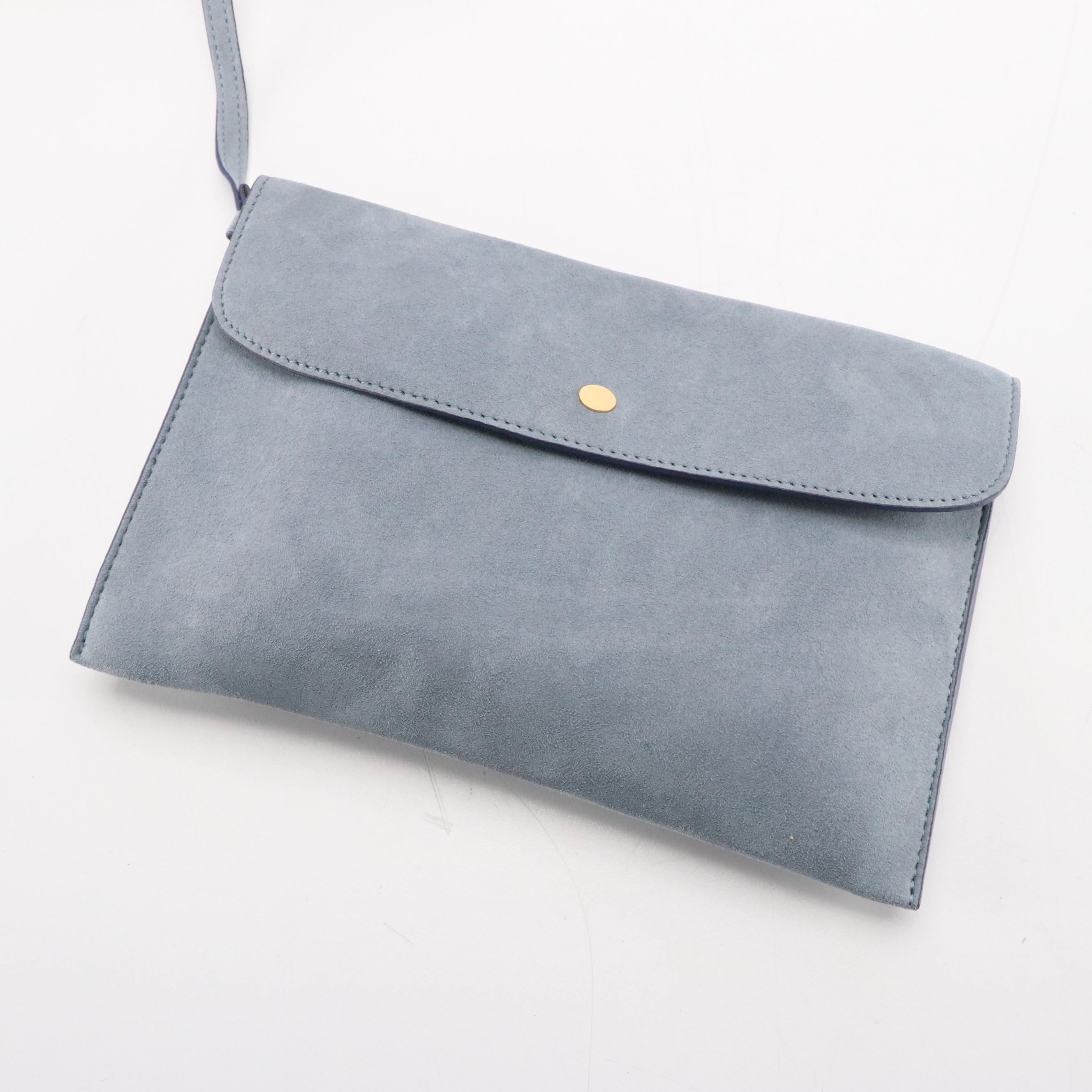 Stella Mccartney Large Falabella Chain Strap Bag in Shaggy Deer Faux-Suede