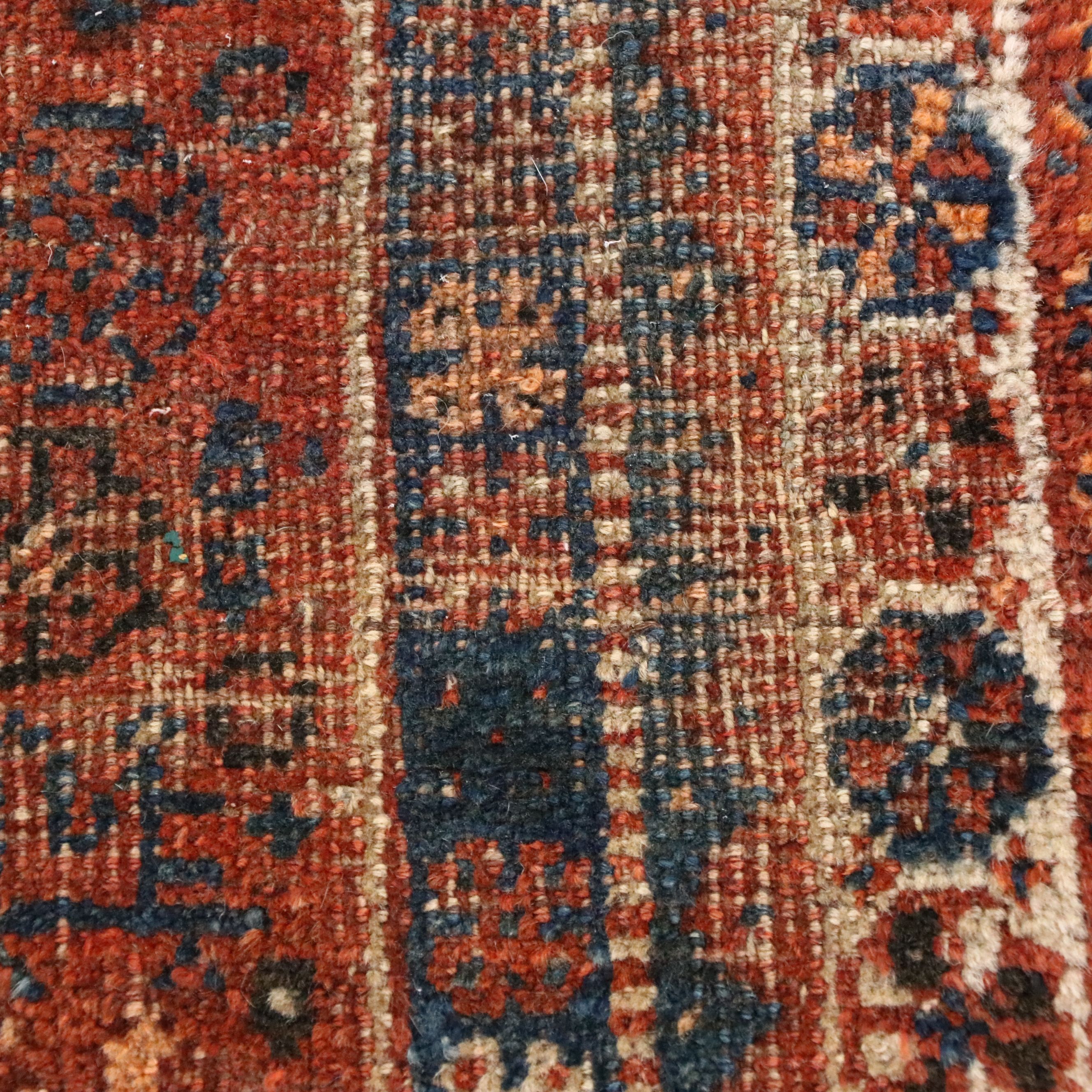 3'7 x 5'2 Hand-Knotted Caucasian Kazak Area Rug