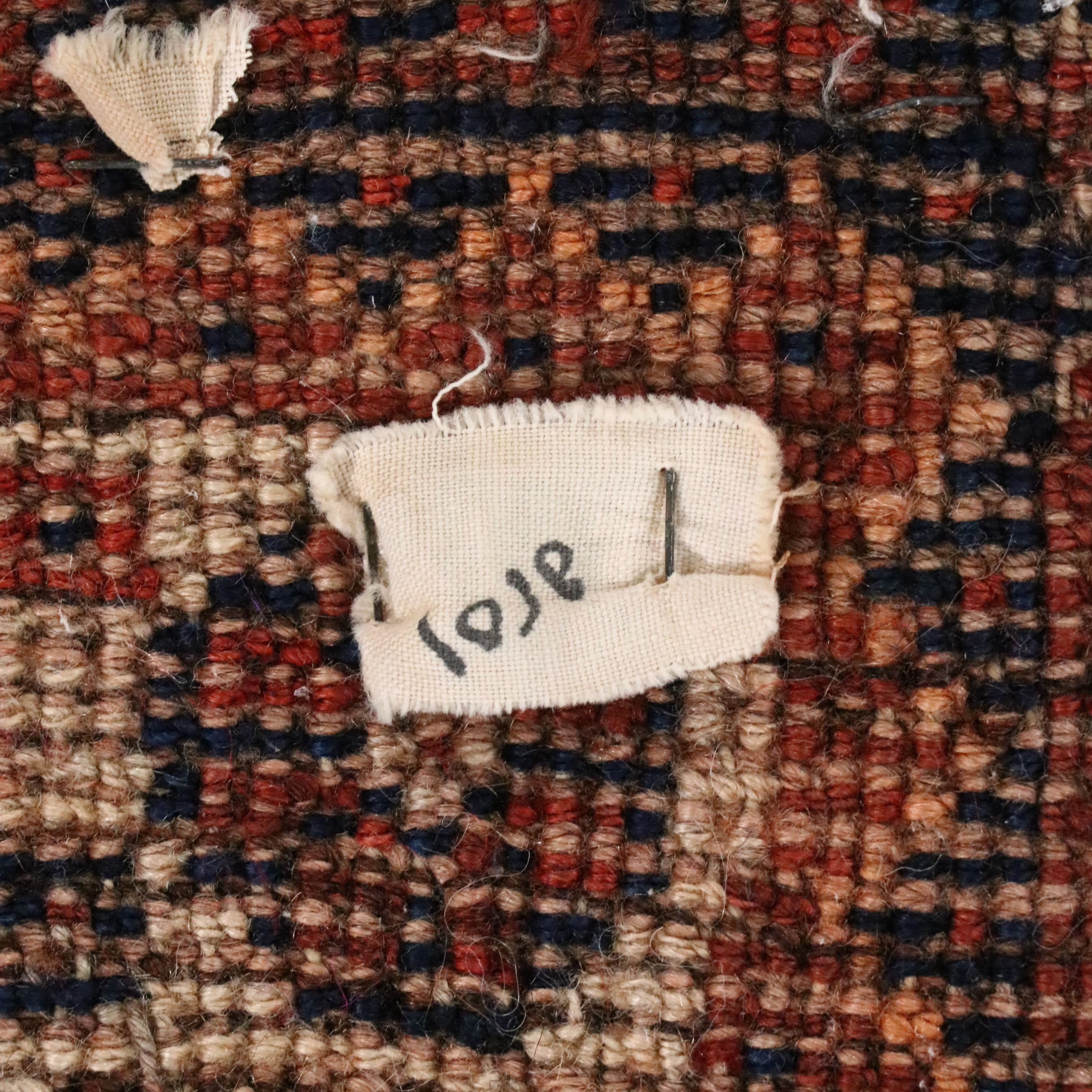 3'7 x 5'2 Hand-Knotted Caucasian Kazak Area Rug