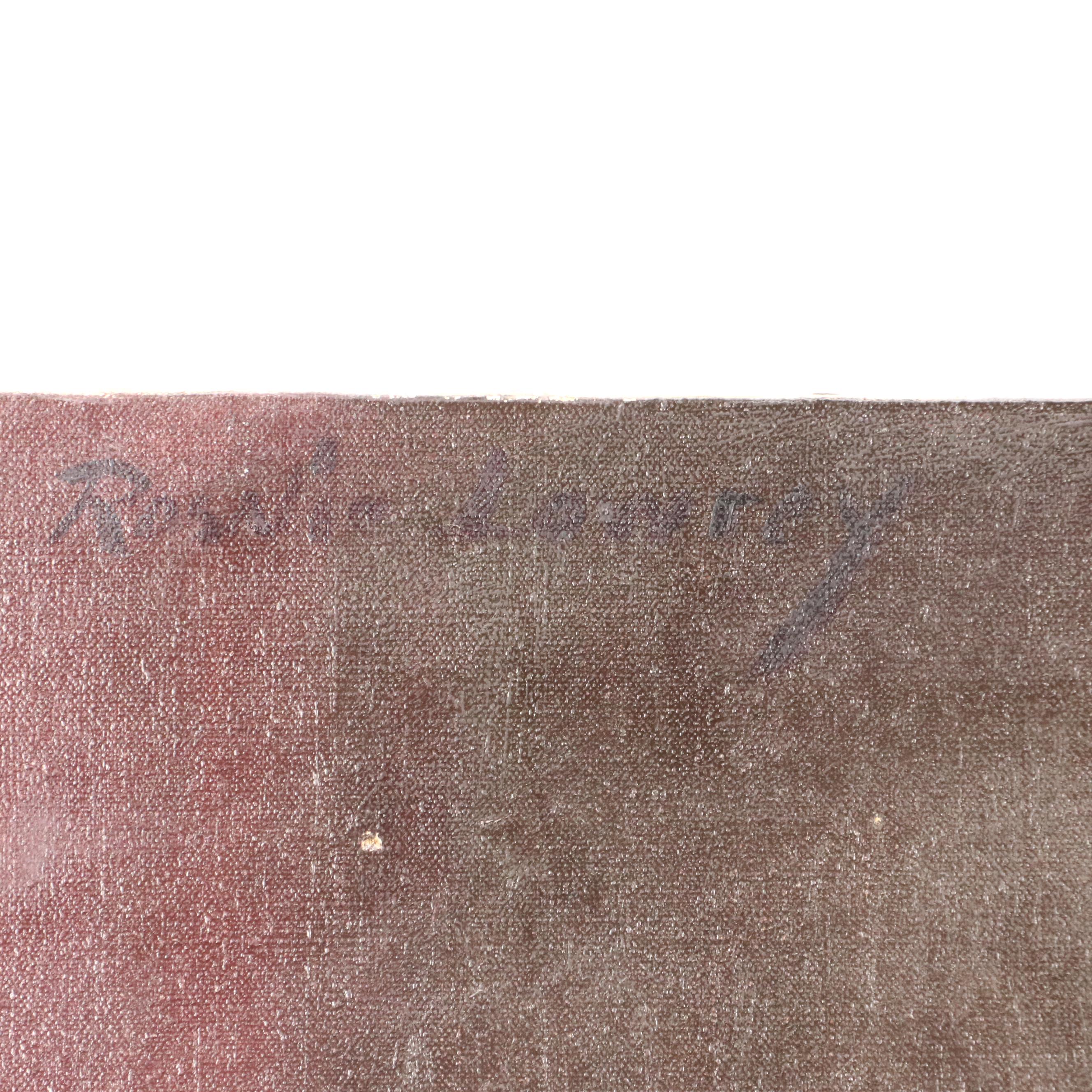 Rosalie Lowrey Portrait Oil Painting of Seated Woman, Early 20th Century