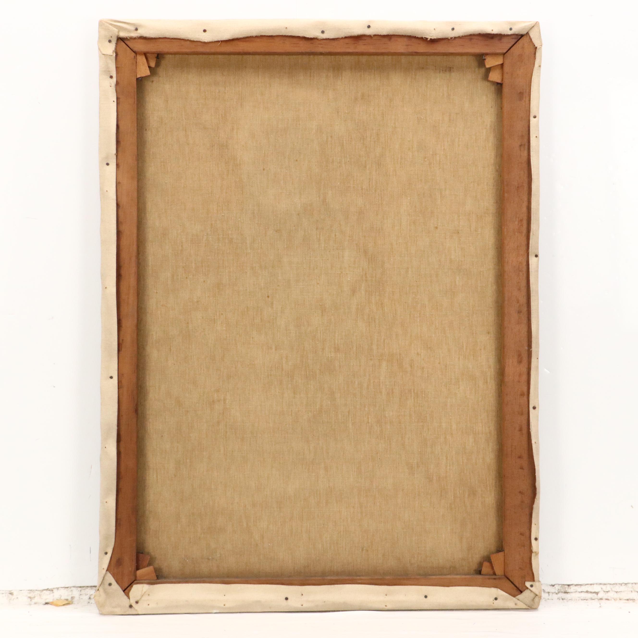 Rosalie Lowrey Portrait Oil Painting of Seated Woman, Early 20th Century