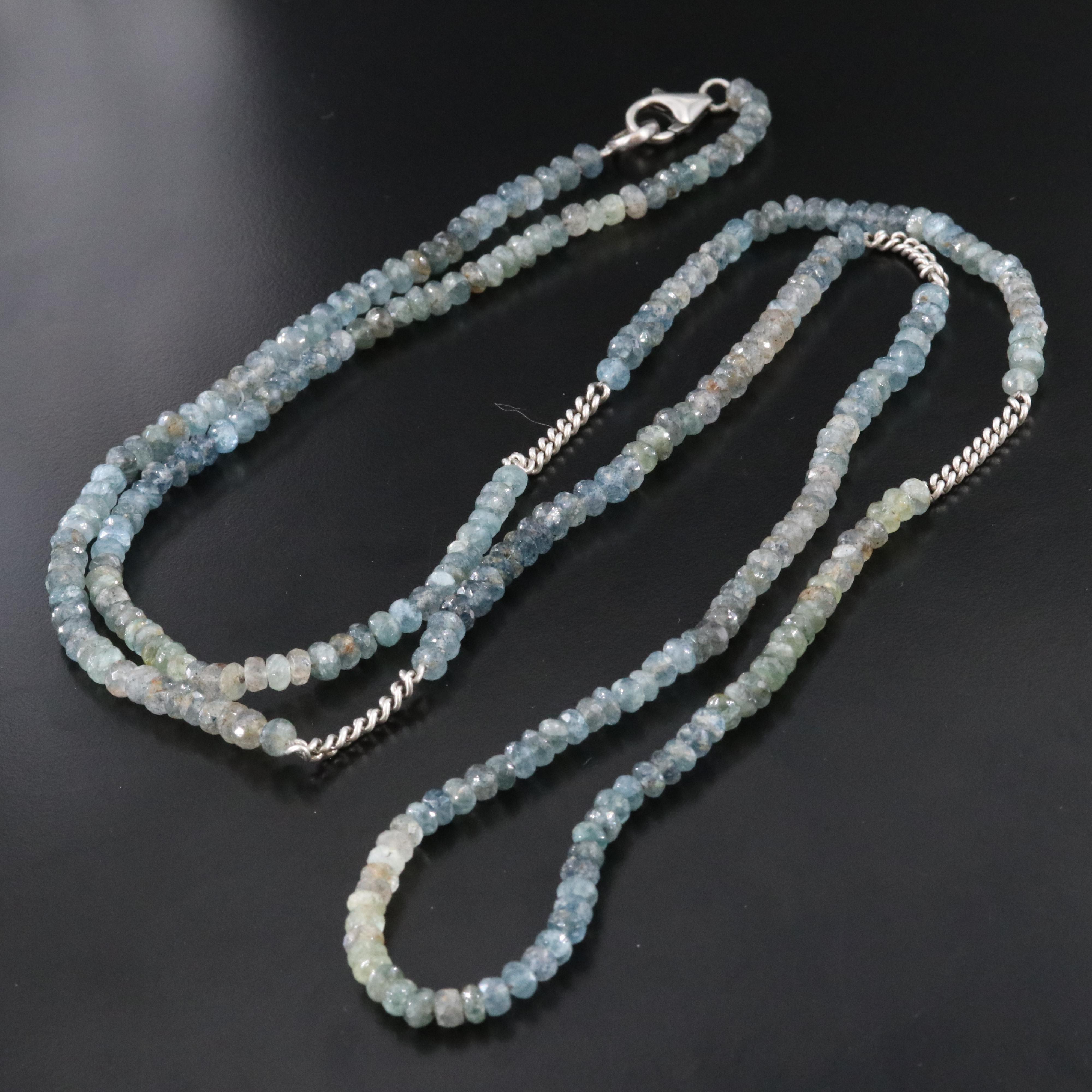 Sheryl Lowe Sterling Labradorite Necklace