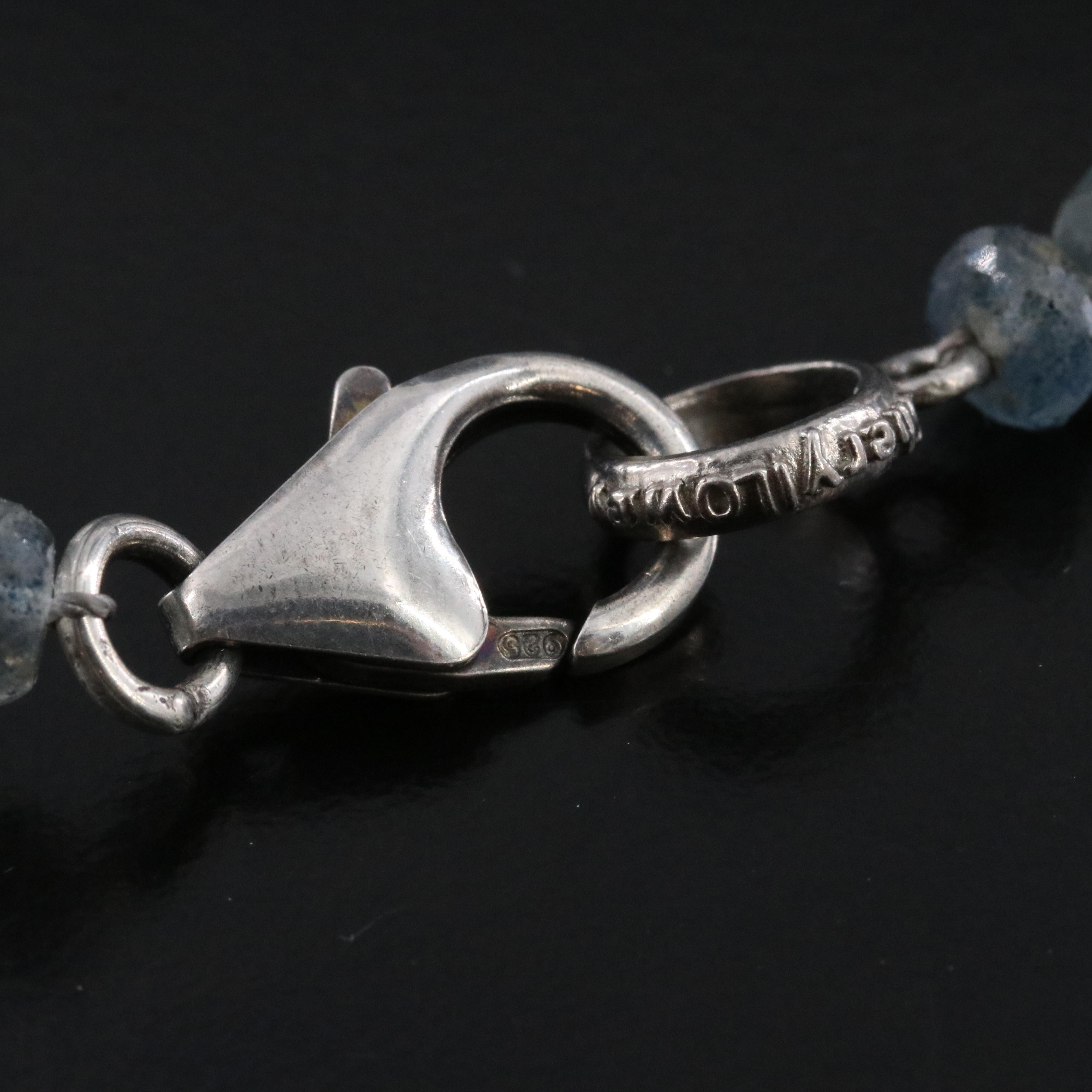 Sheryl Lowe Sterling Labradorite Necklace